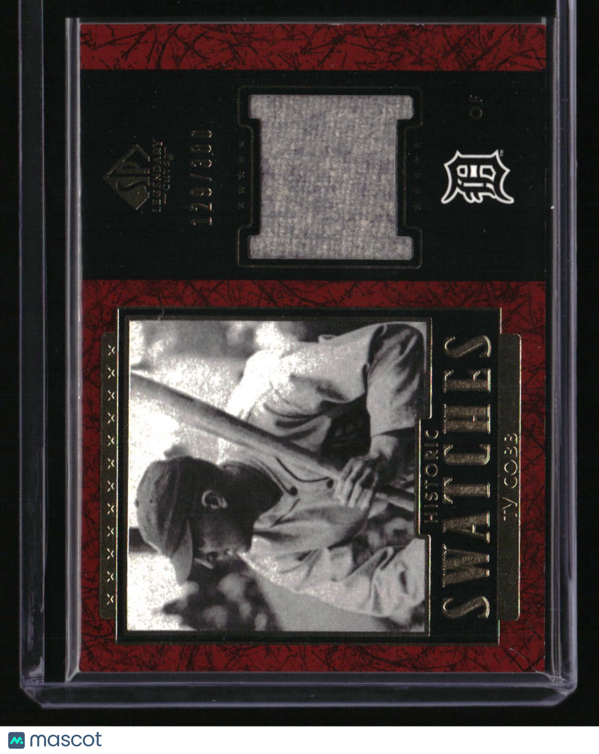 2003 SP Legendary Cuts Ty Cobb Historic Swatches #/300