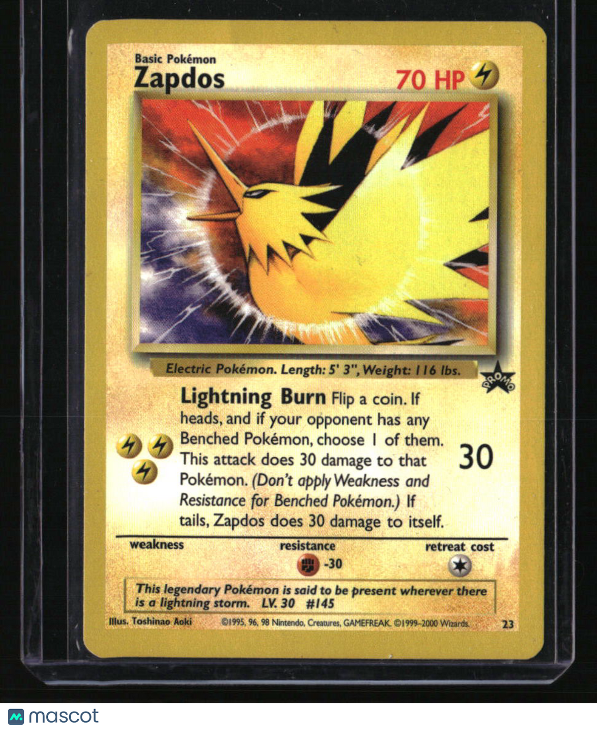 WoTC Promo Zapdos