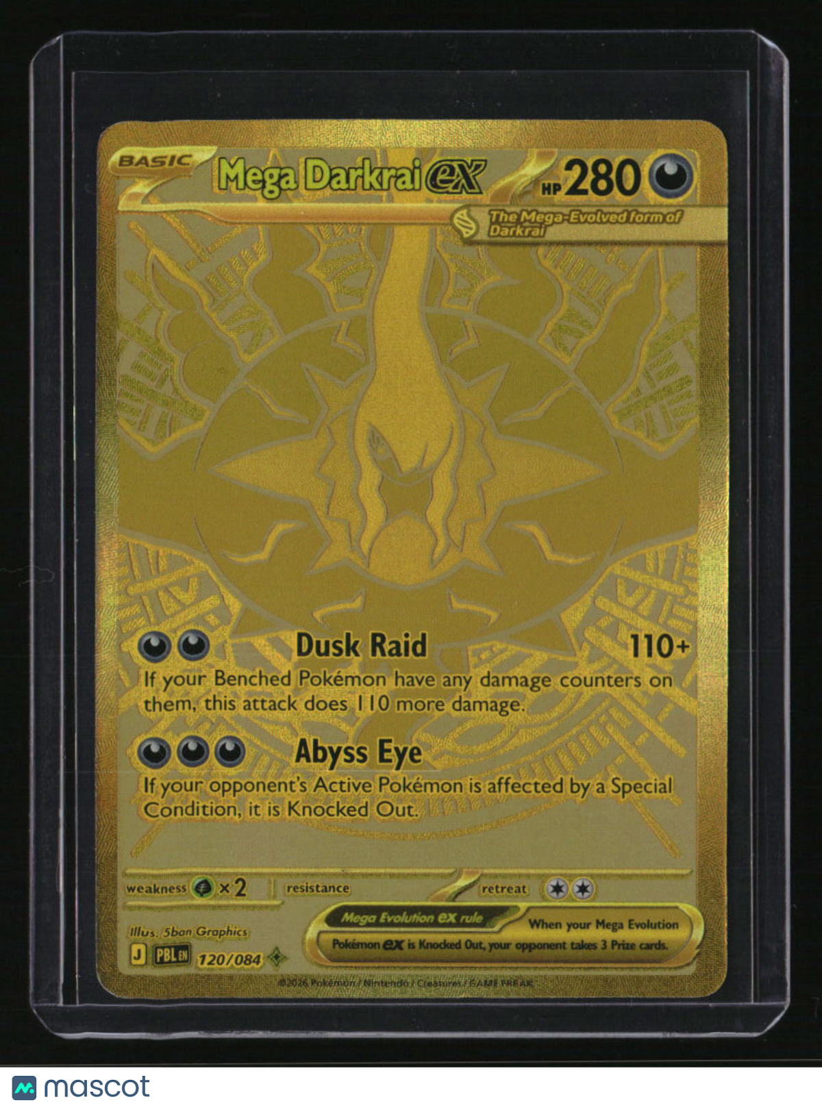 ME05: Pitch Black Mega Darkrai ex