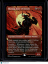 Zendikar Rising Moraug, Fury of Akoum (Showcase)