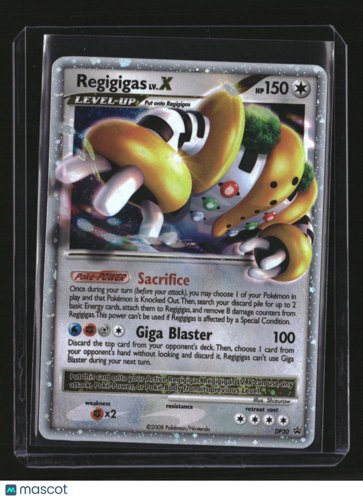 Diamond and Pearl Promos Regigigas LV.X
