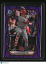 2026 Bowman JJ Wetherholt Chrome Prospects Purple Raywave Refractor #/250