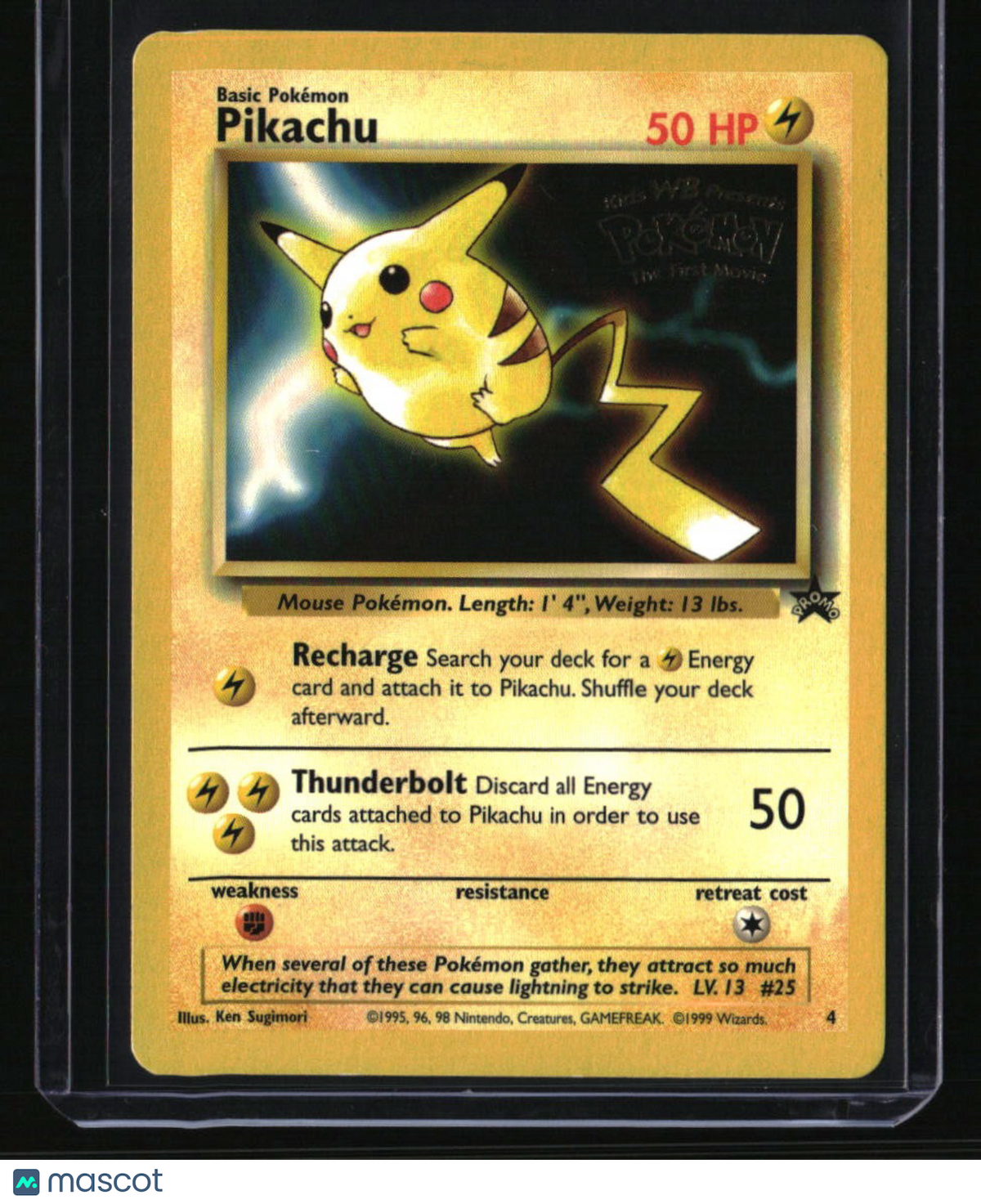 Pikachu World Collection Promos Pikachu (Movie)
