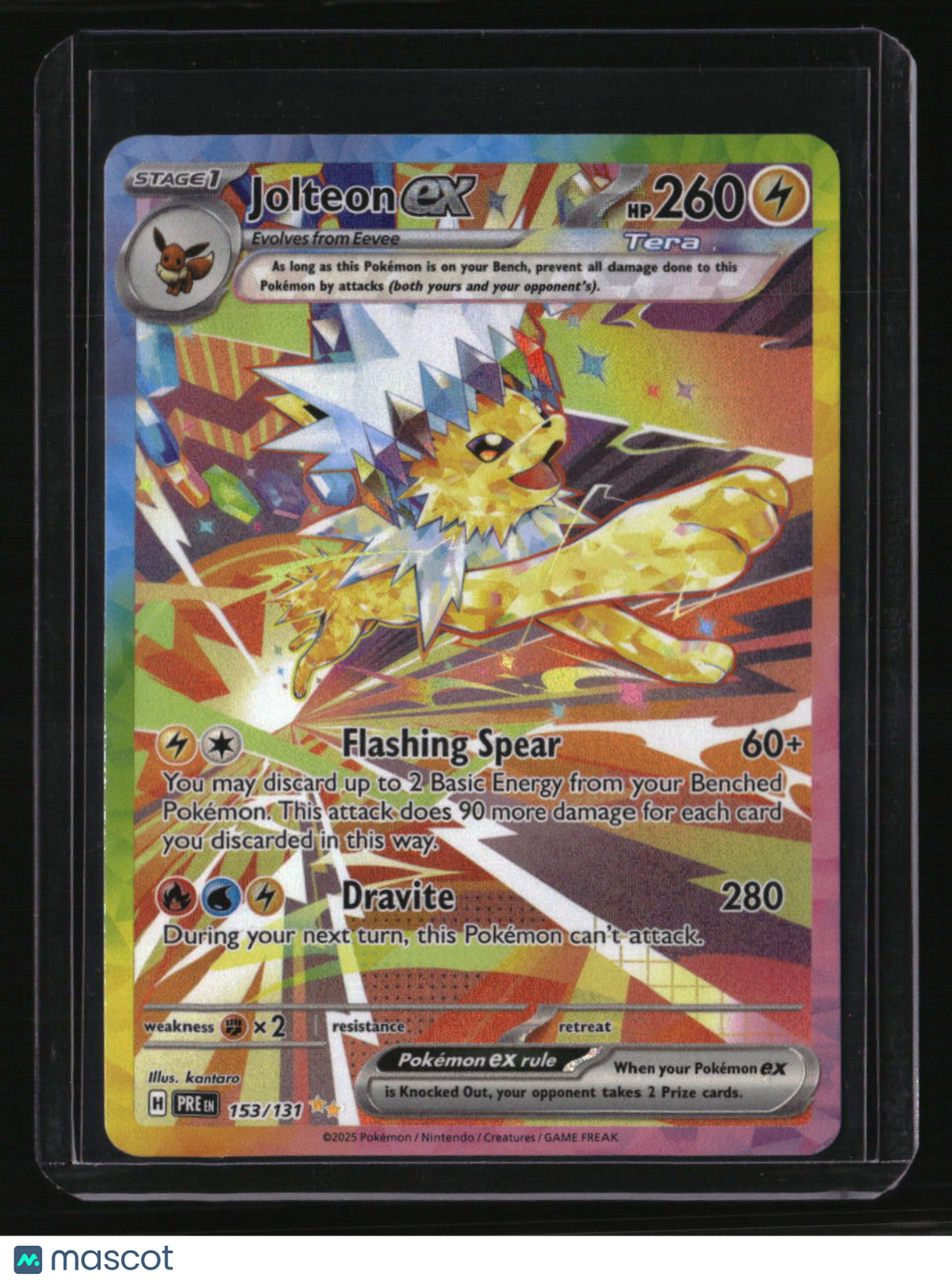 SV: Prismatic Evolutions Jolteon ex