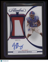 2023 Panini Flawless Collegiate Jonathan Mingo Patch Autographs Sapphire #/15