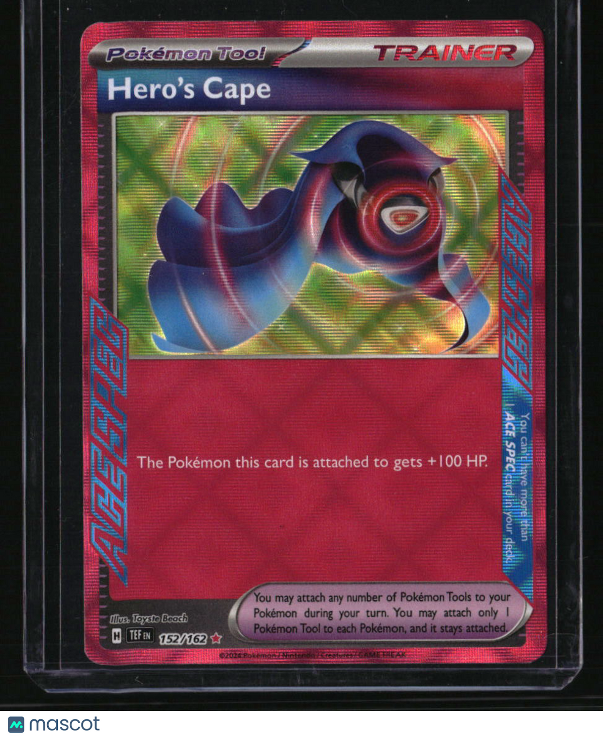 SV05: Temporal Forces Hero's Cape