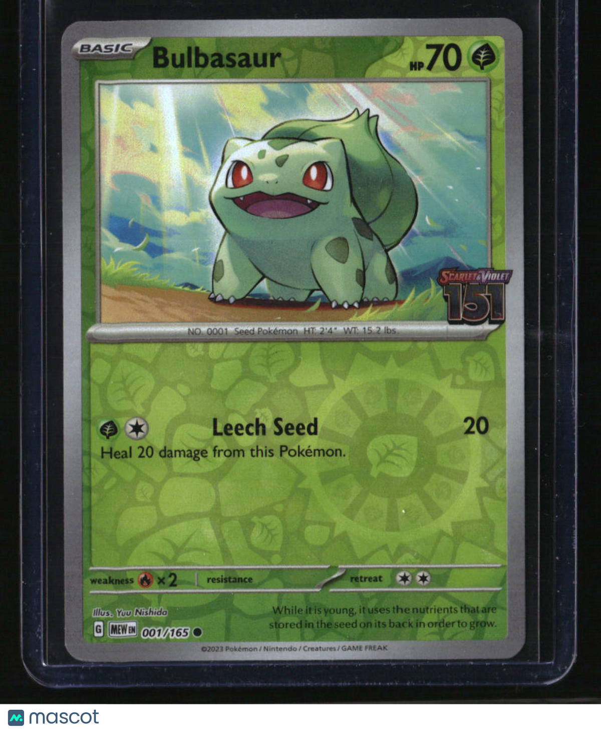 Miscellaneous Cards & Products Bulbasaur 151 Stamp