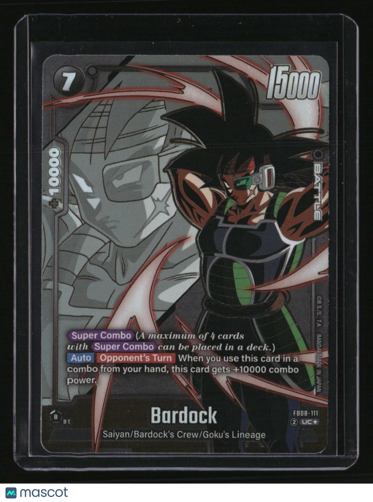 Saiyan's Pride Bardock FB08-111 (Alternate Art)