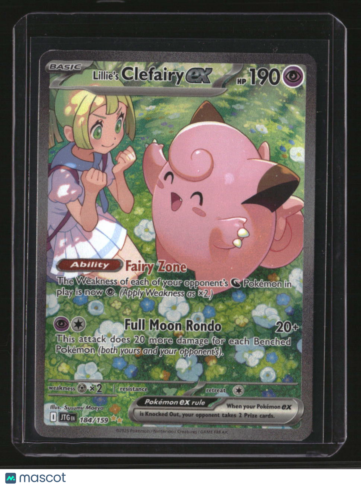 SV09: Journey Together Lillie's Clefairy ex