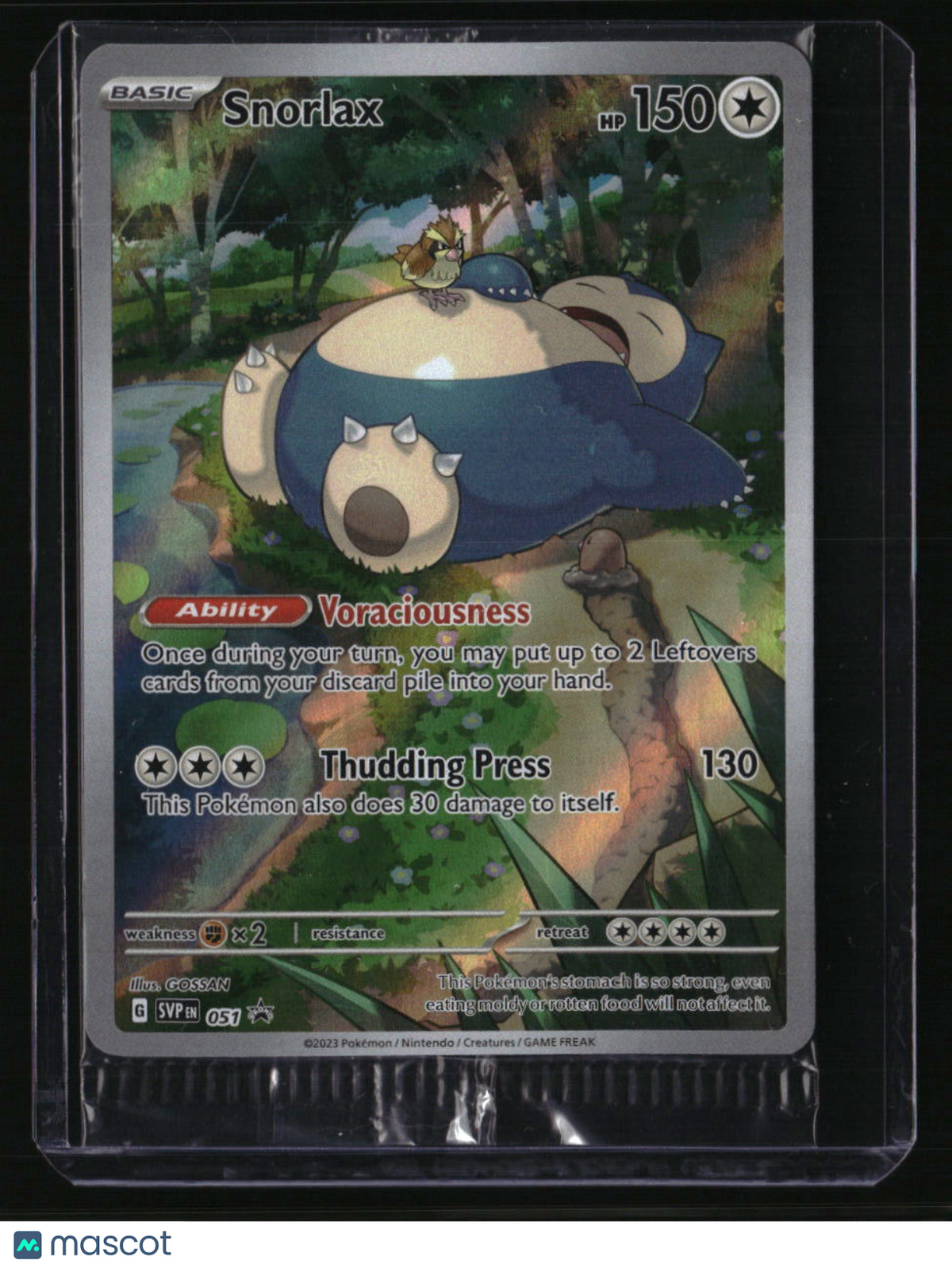 SV: Scarlet & Violet Promo Cards Snorlax