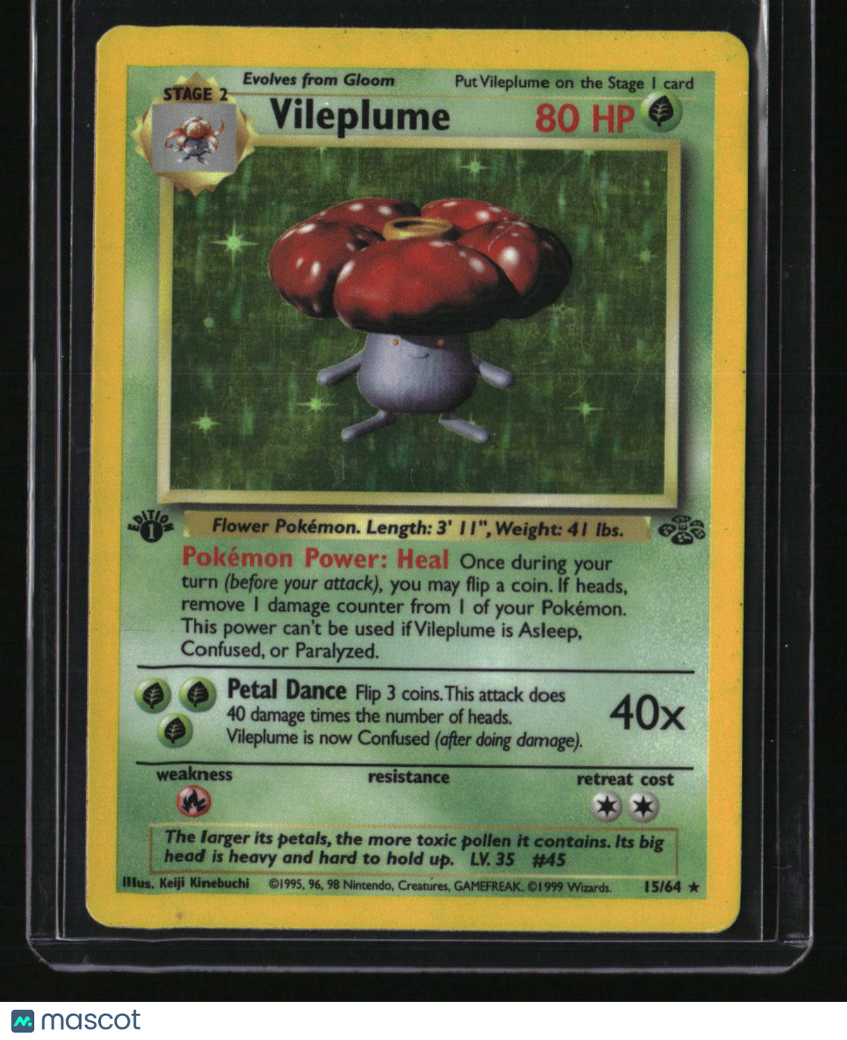 1st Edition Jungle Vileplume (15)
