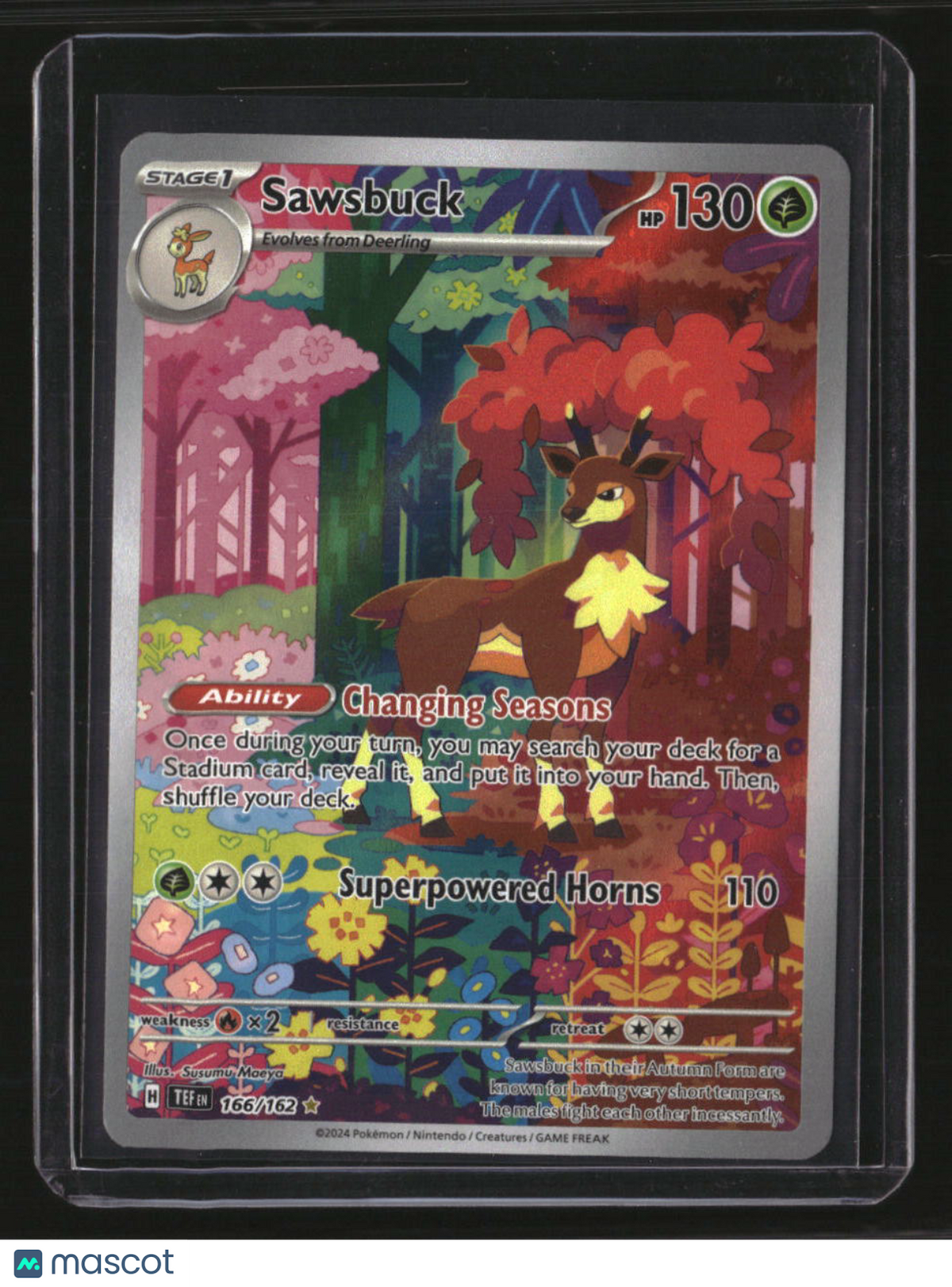 SV05: Temporal Forces Sawsbuck Holo