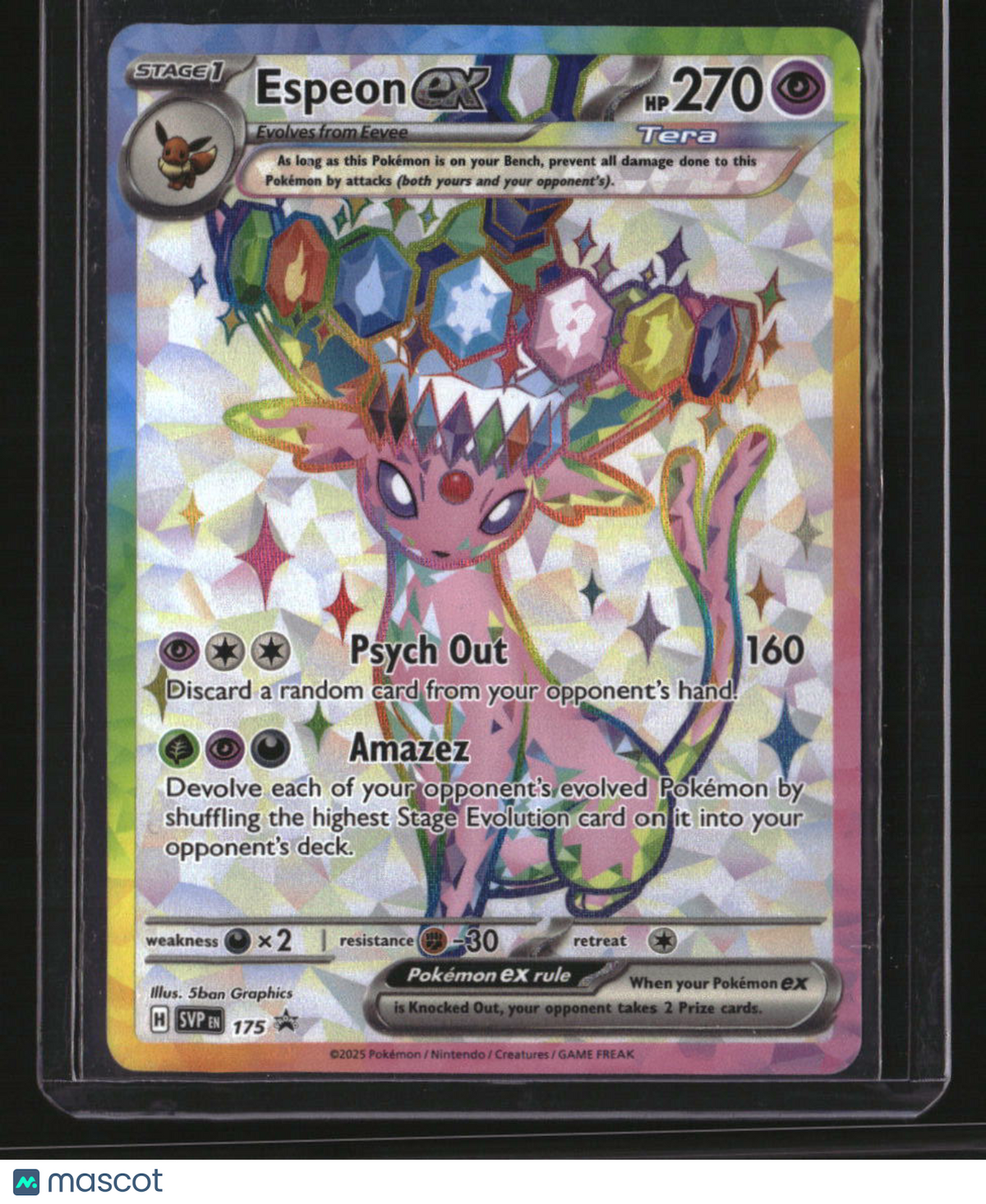 SV: Scarlet & Violet Promo Cards Espeon ex