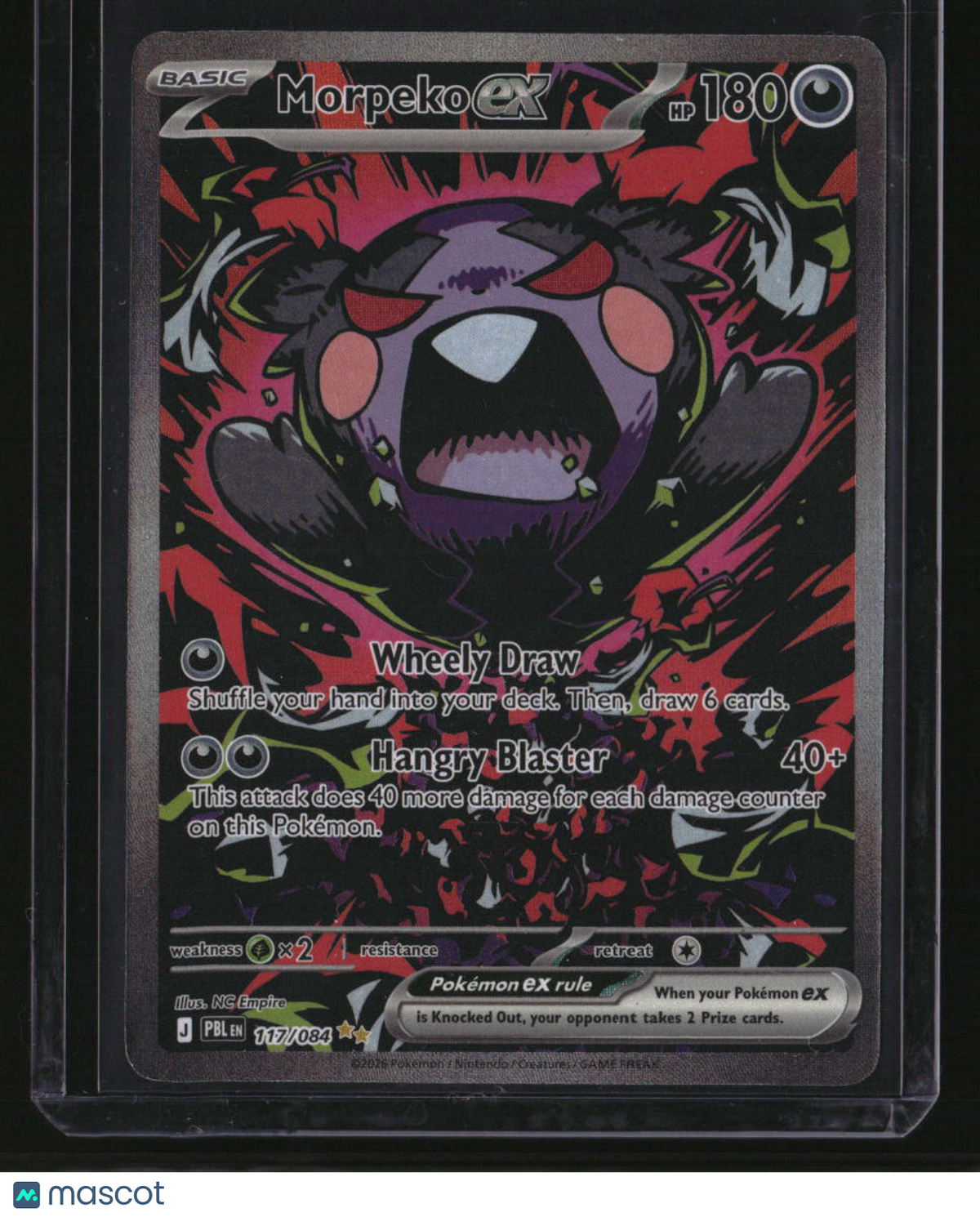 ME05: Pitch Black Morpeko ex