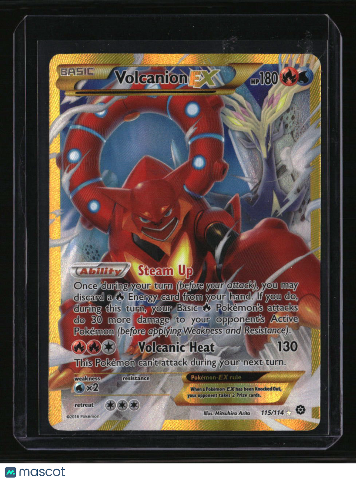 XY - Steam Siege Volcanion EX (Secret)