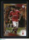 2025-26 Topps UEFA Club Competitions Igor Jesus Gold Inferno Holo #/50