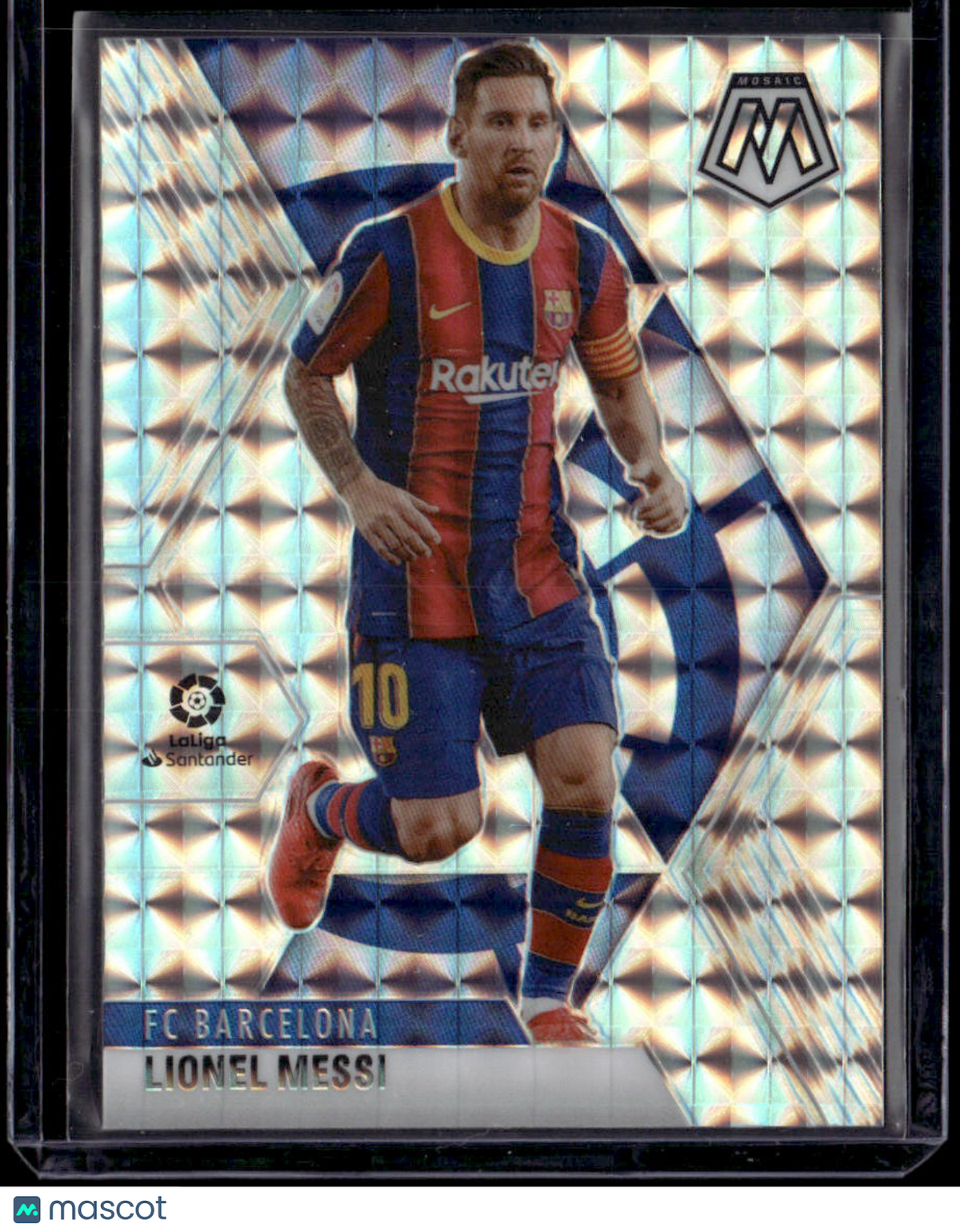 2020-21 Panini Mosaic La Liga Lionel Messi Mosaic