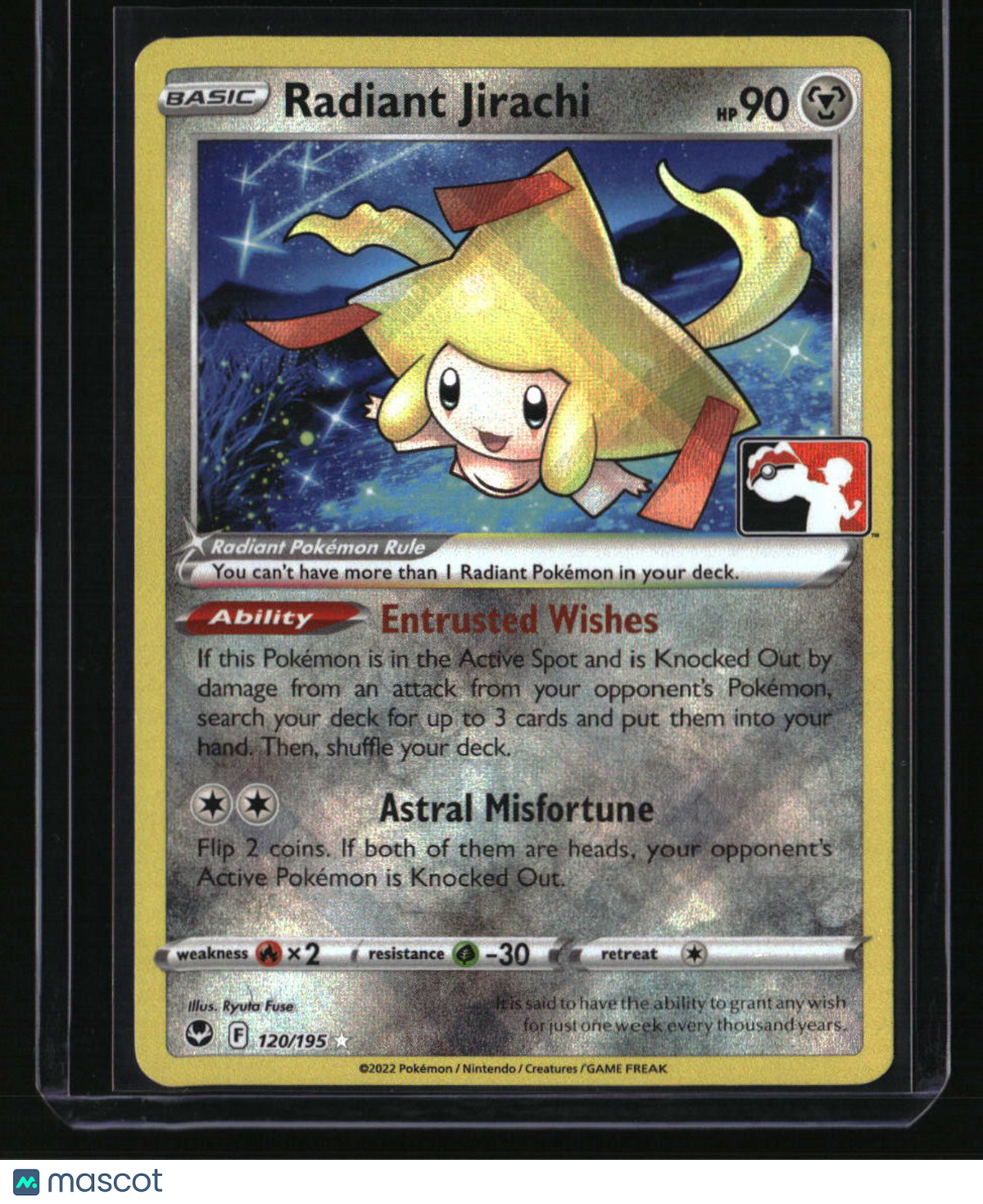 Prize Pack Series Cards Radiant Jirachi