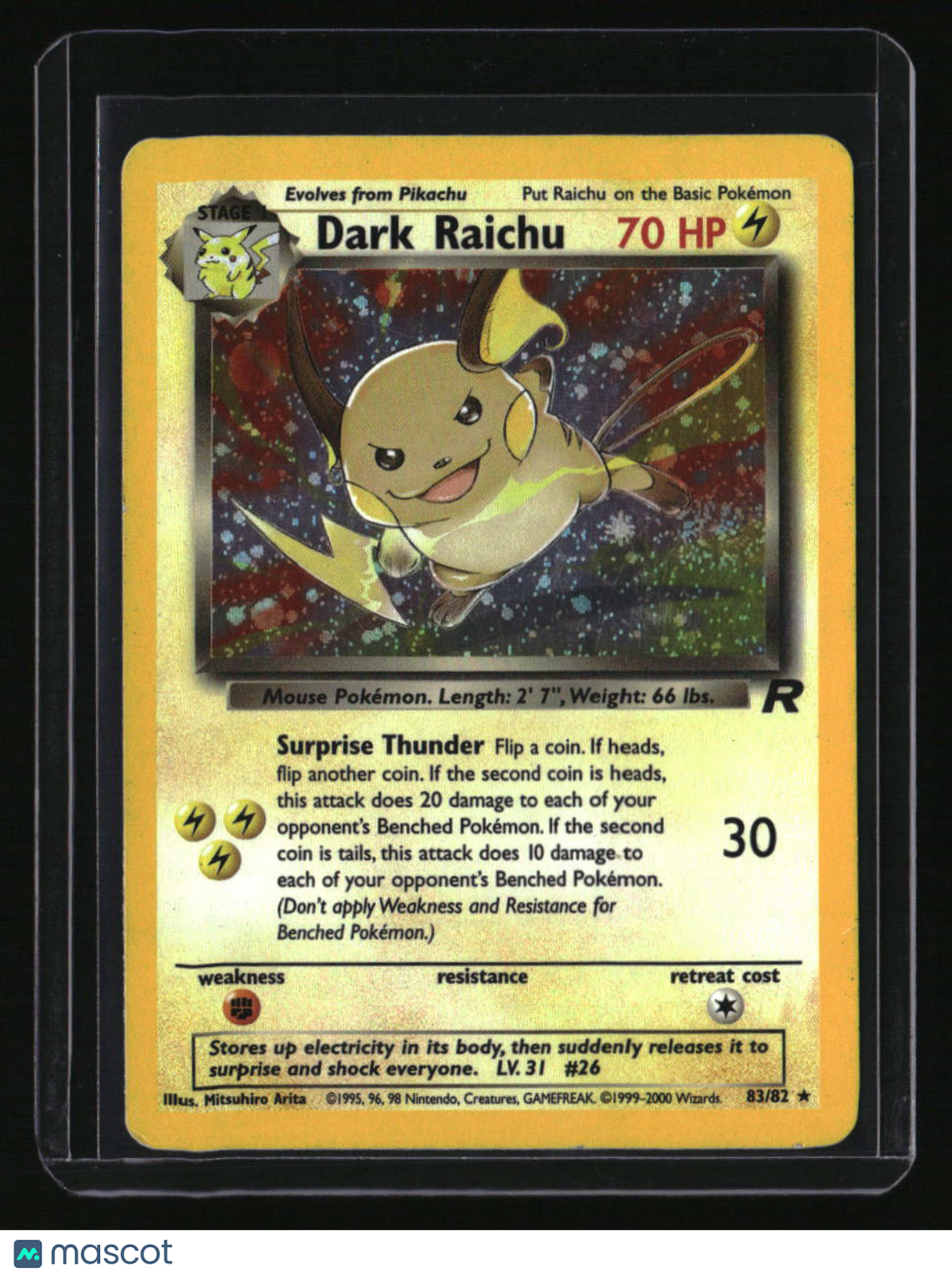 Team Rocket Dark Raichu