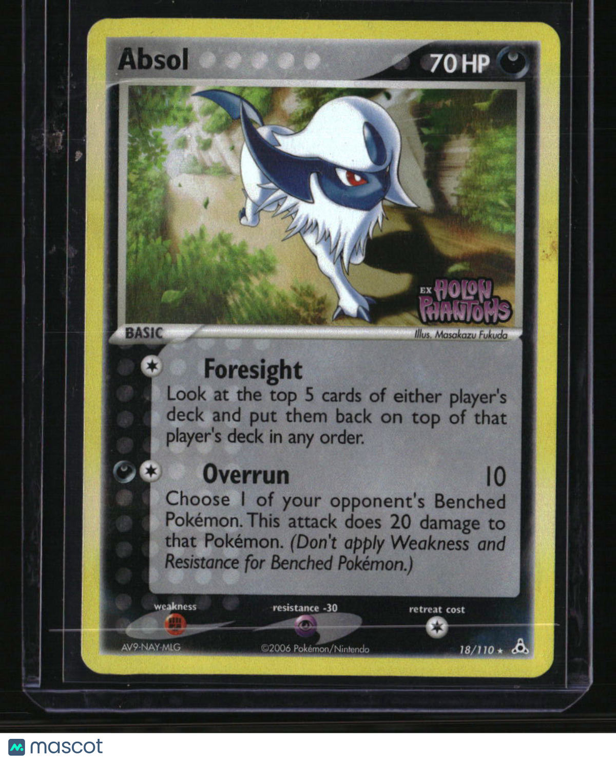EX Holon Phantoms Absol Reverse Holo