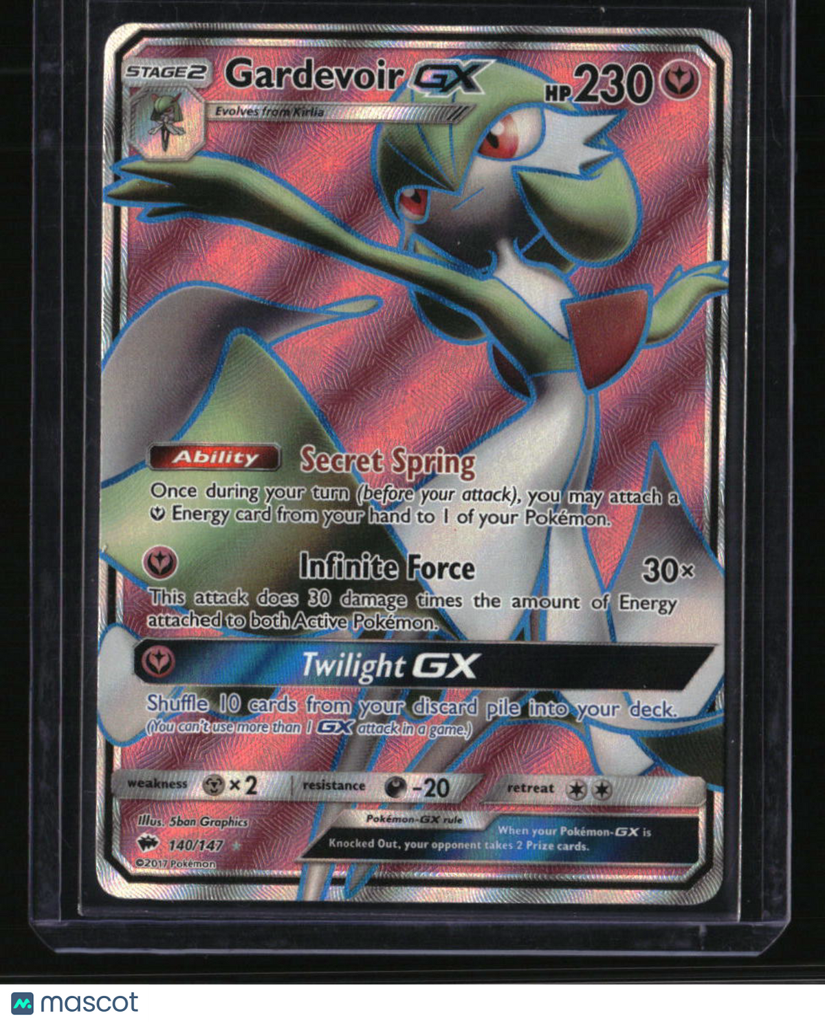 SM - Burning Shadows Gardevoir GX (Full Art)
