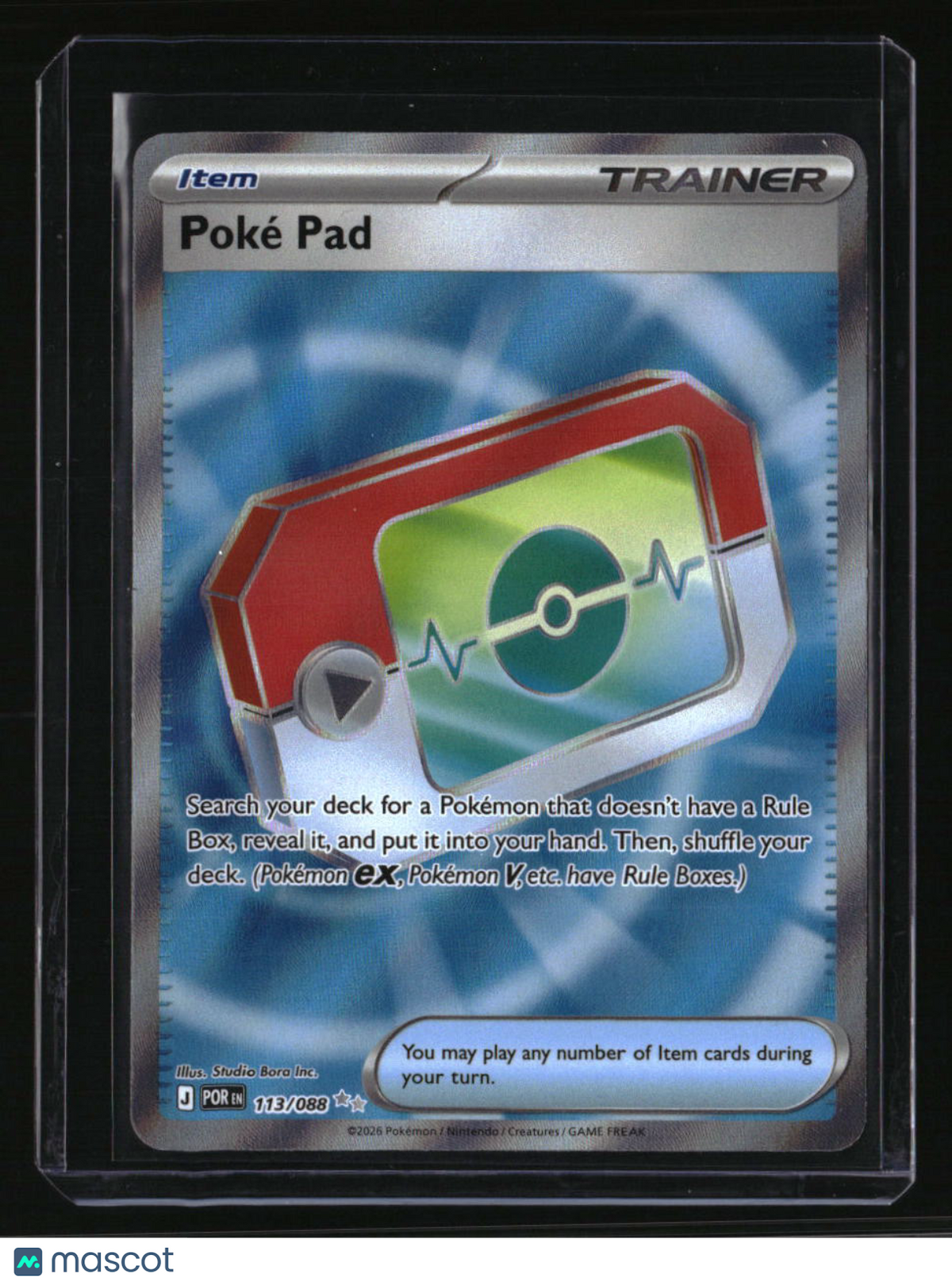 ME03: Perfect Order Poke Pad