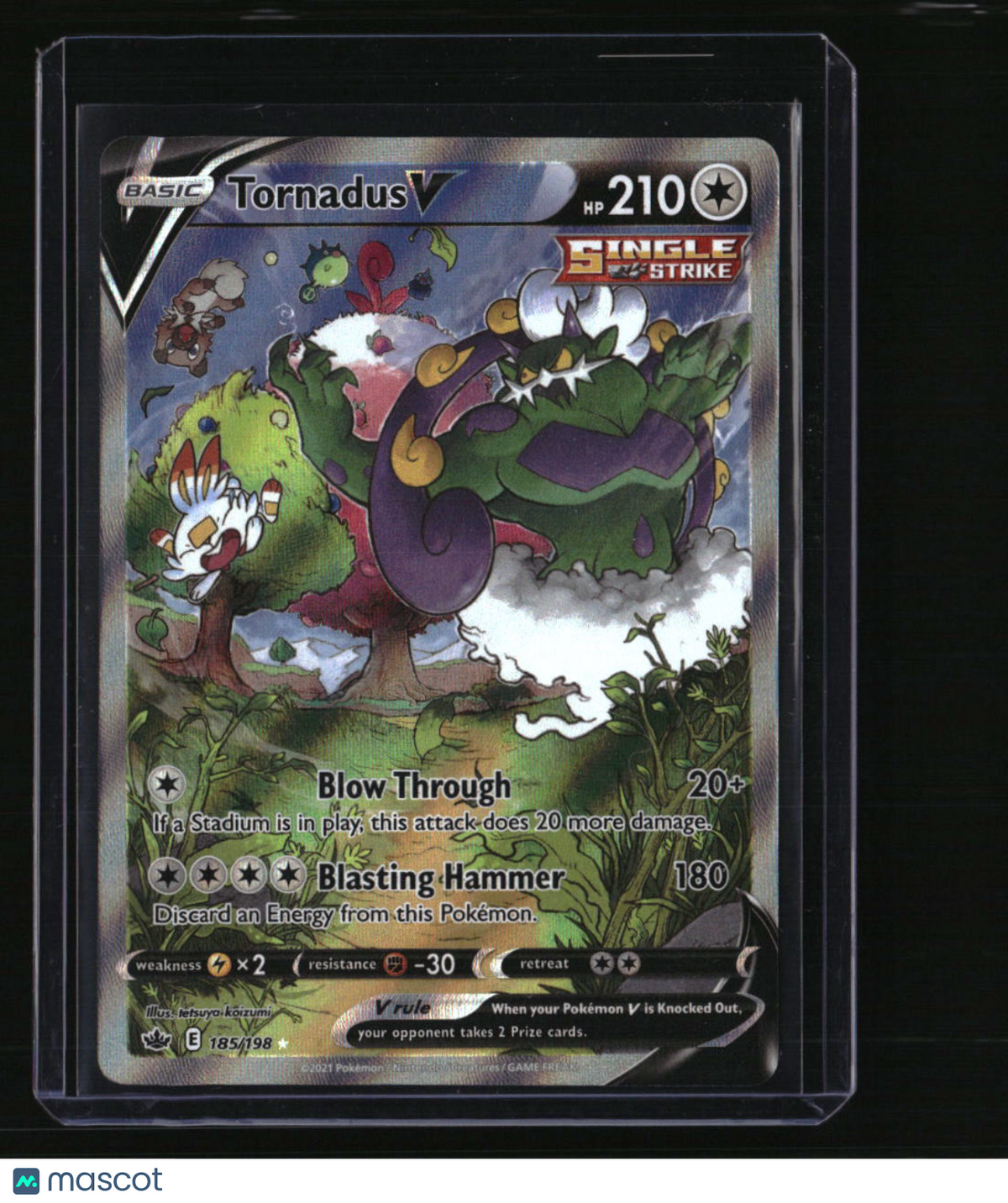 SWSH06: Chilling Reign Tornadus V (Alternate Full Art)