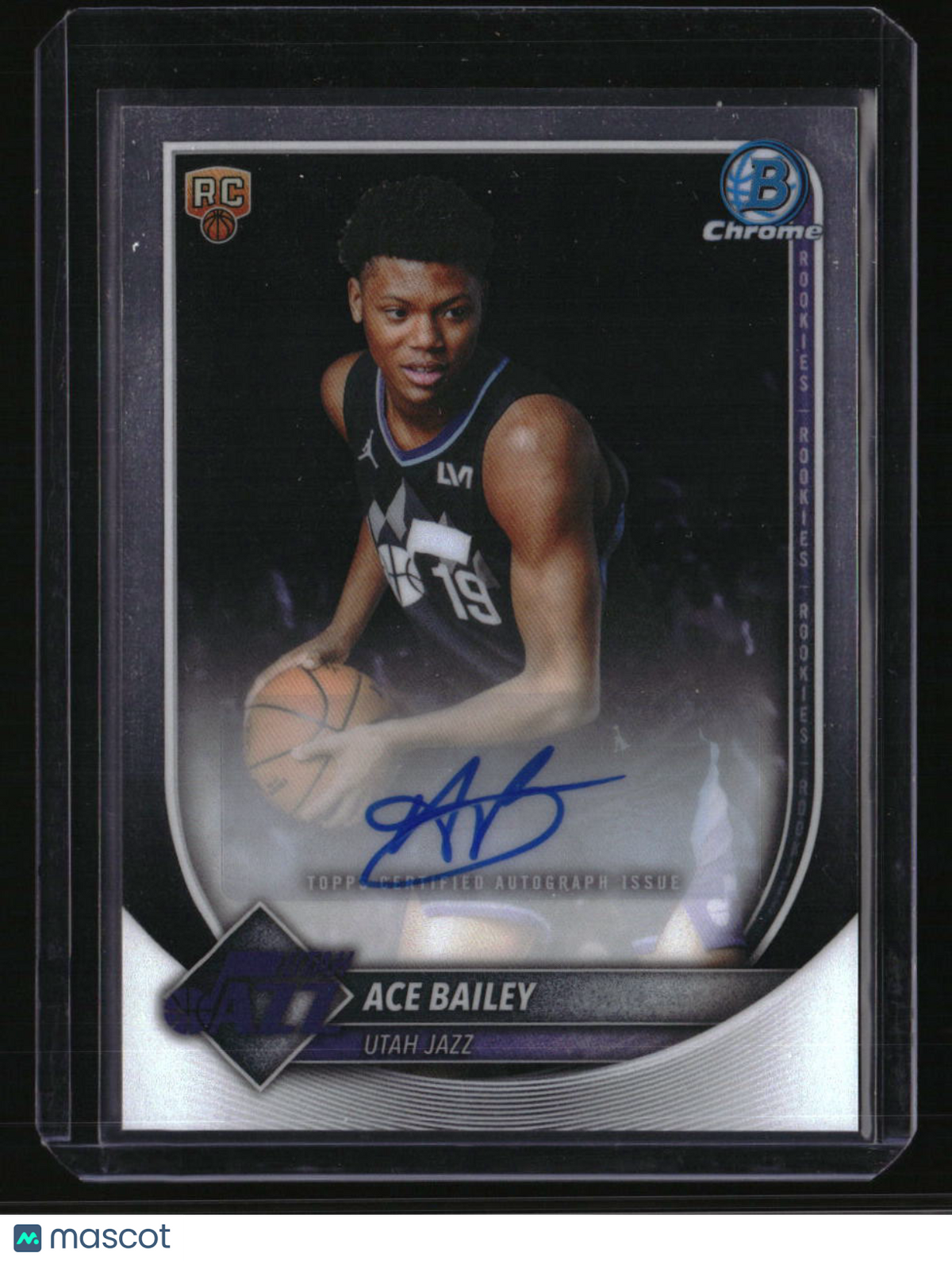 2025-26 Bowman Ace Bailey Chrome Autographs