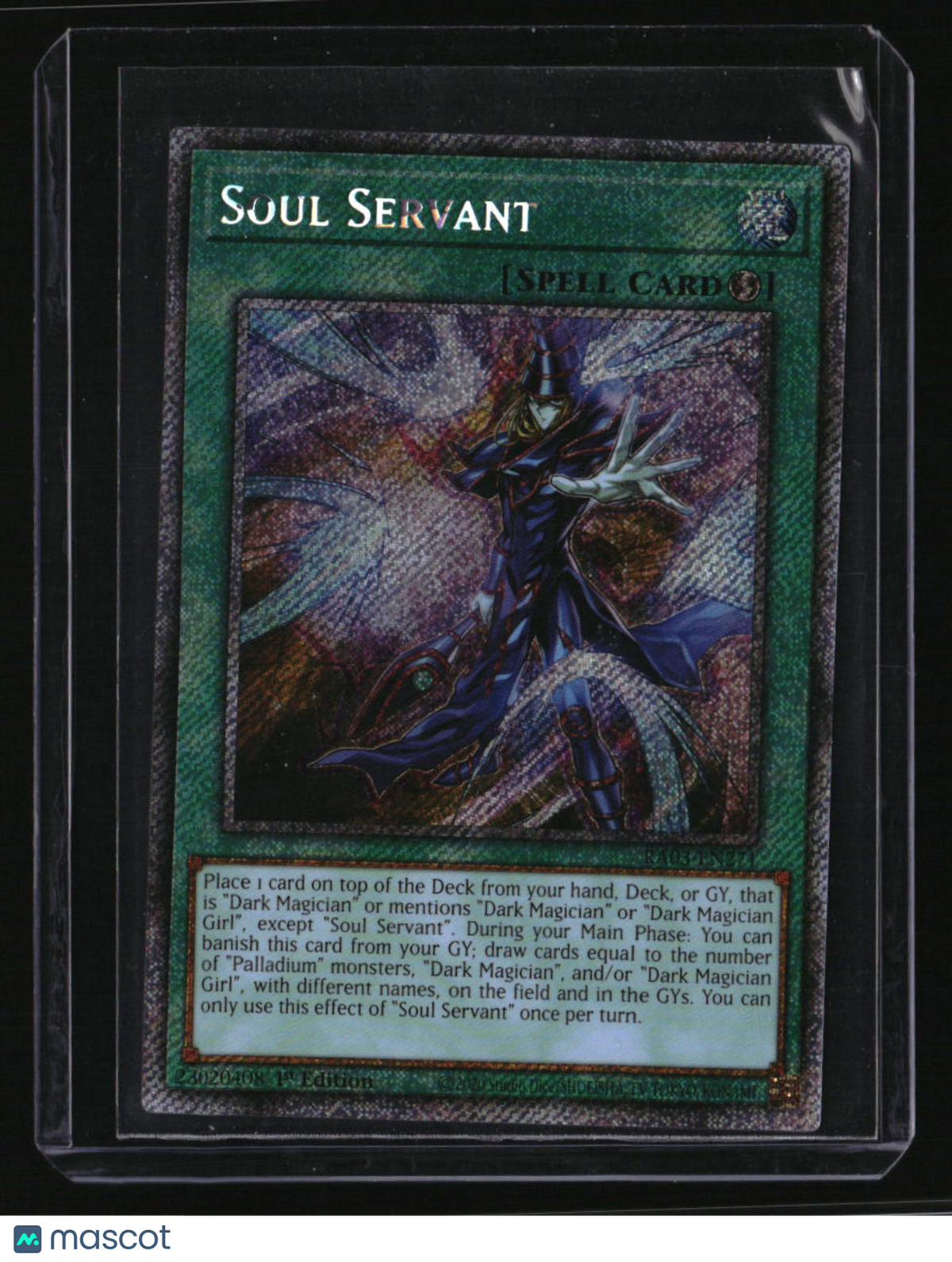 Quarter Century Bonanza Soul Servant (Platinum Secret Rare)