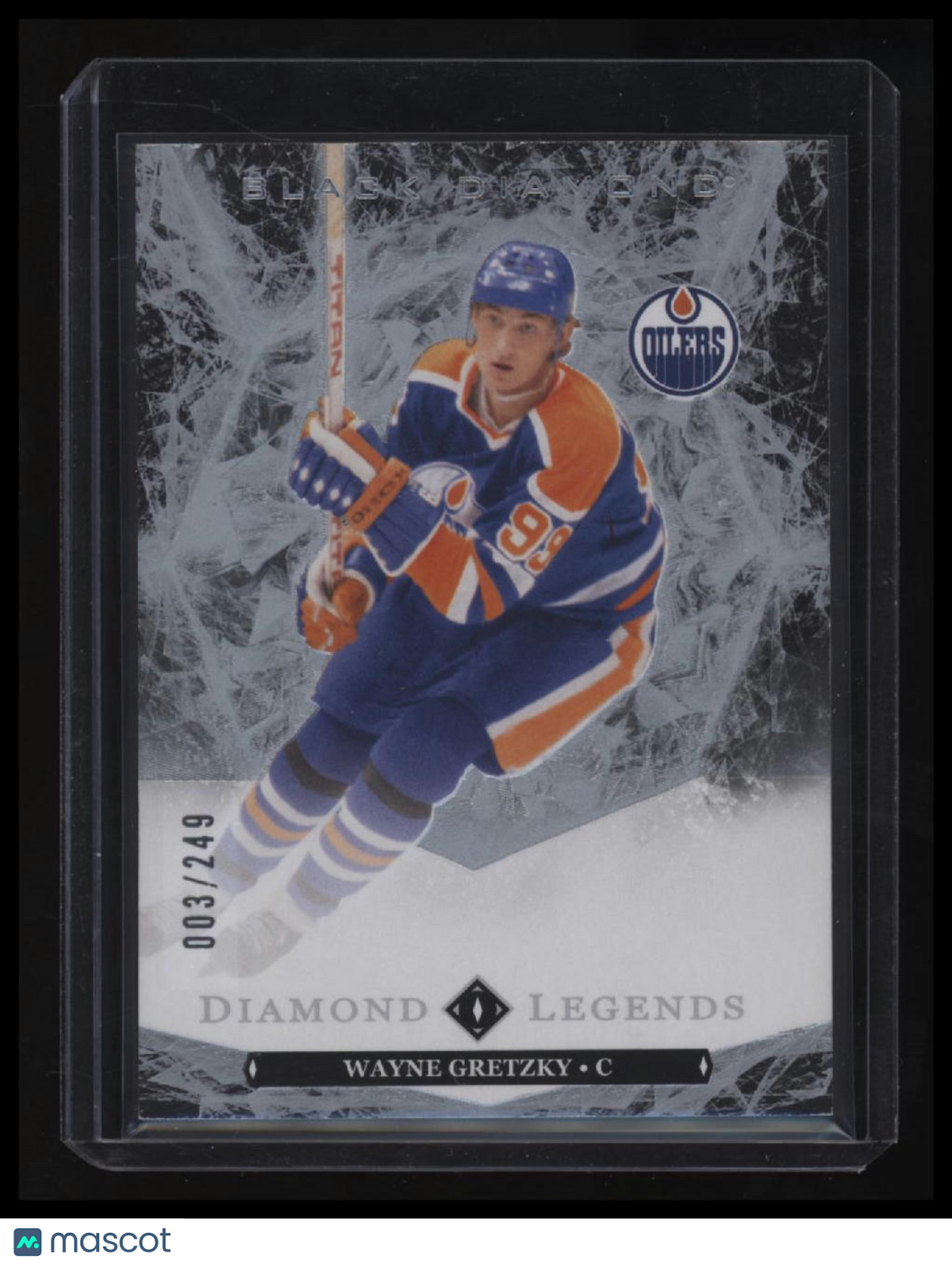 2024-25 Upper Deck Black Diamond Wayne Gretzky Diamond Legends #/249