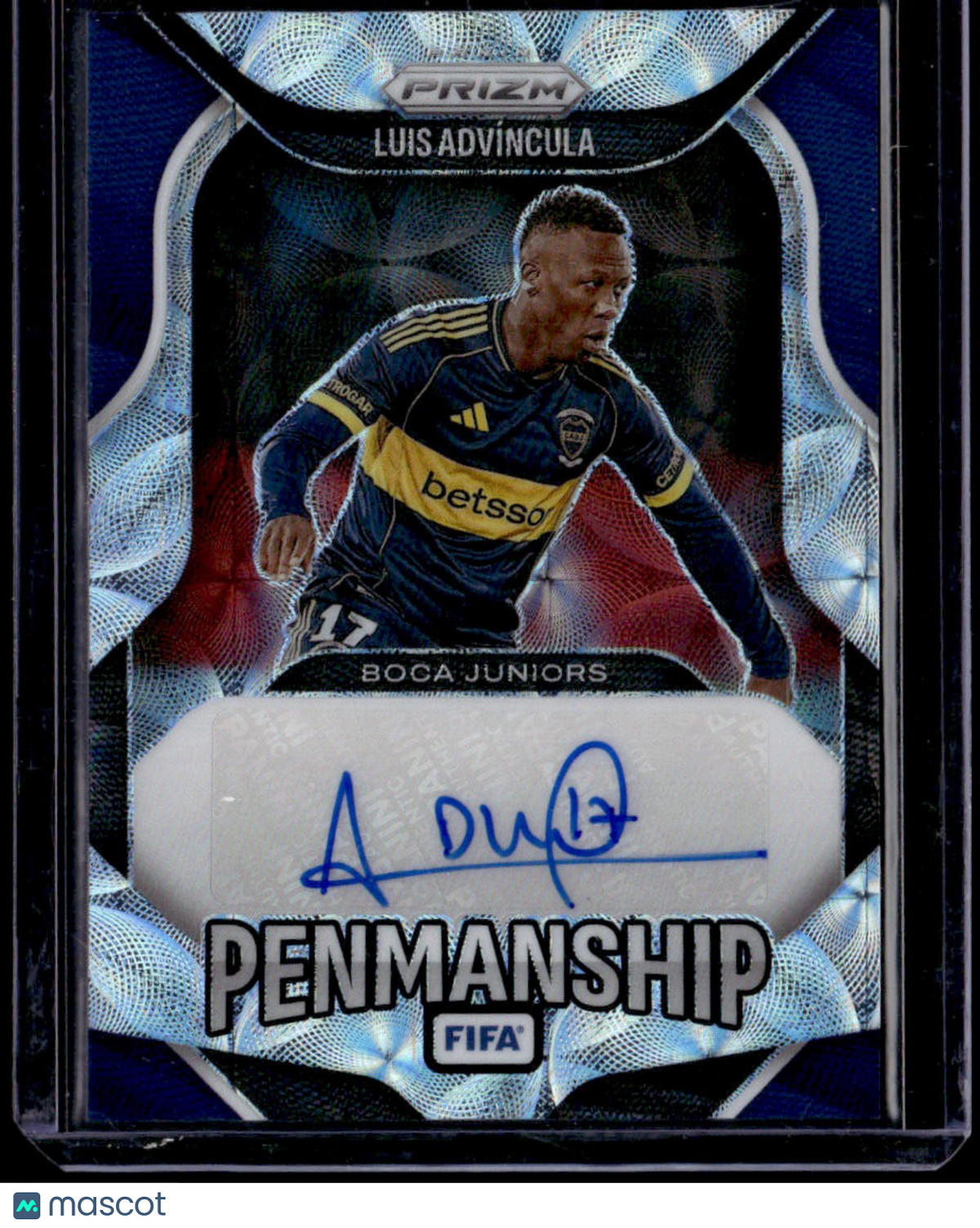 2025-26 Panini Prizm FIFA Luis Advincula Penmanship Choice