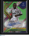 2024-25 Finest UEFA Club Competitions Clarence Seedorf Auto Neon Green #/99