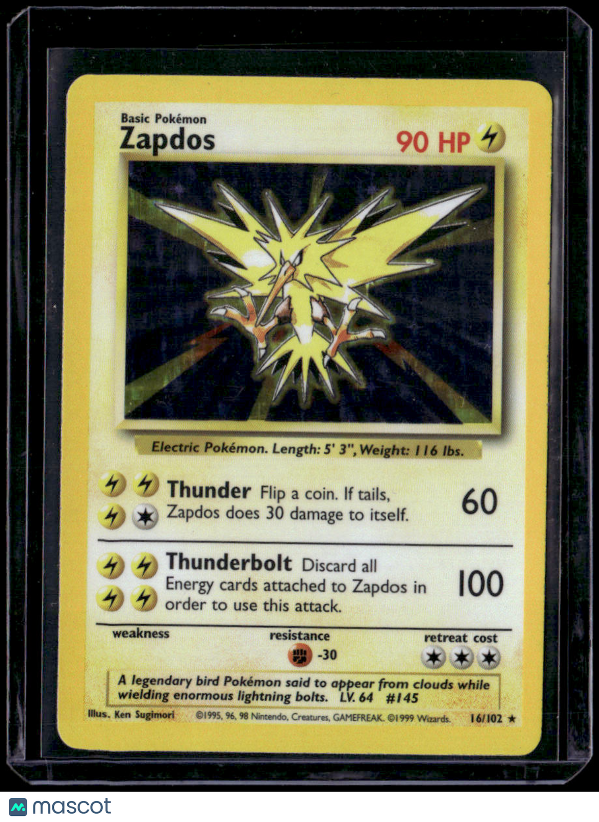 Base Set Zapdos