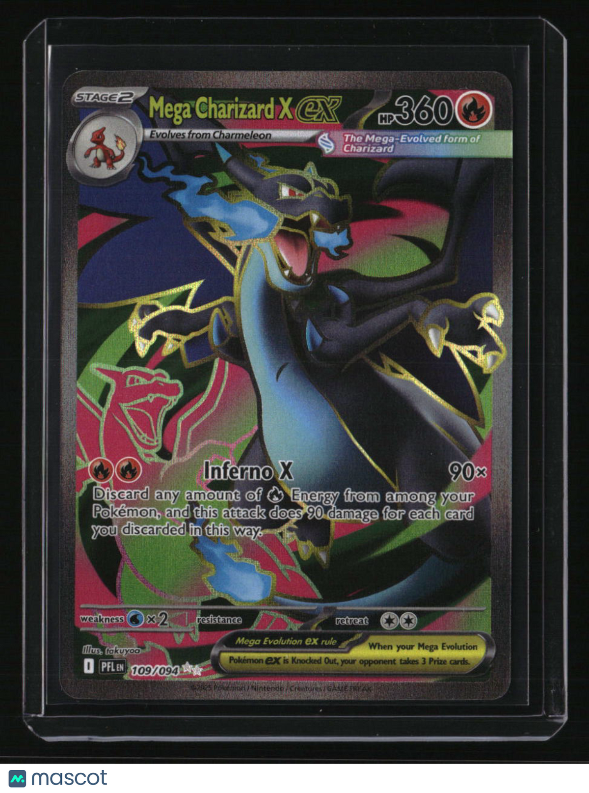 ME02: Phantasmal Flames Mega Charizard X ex