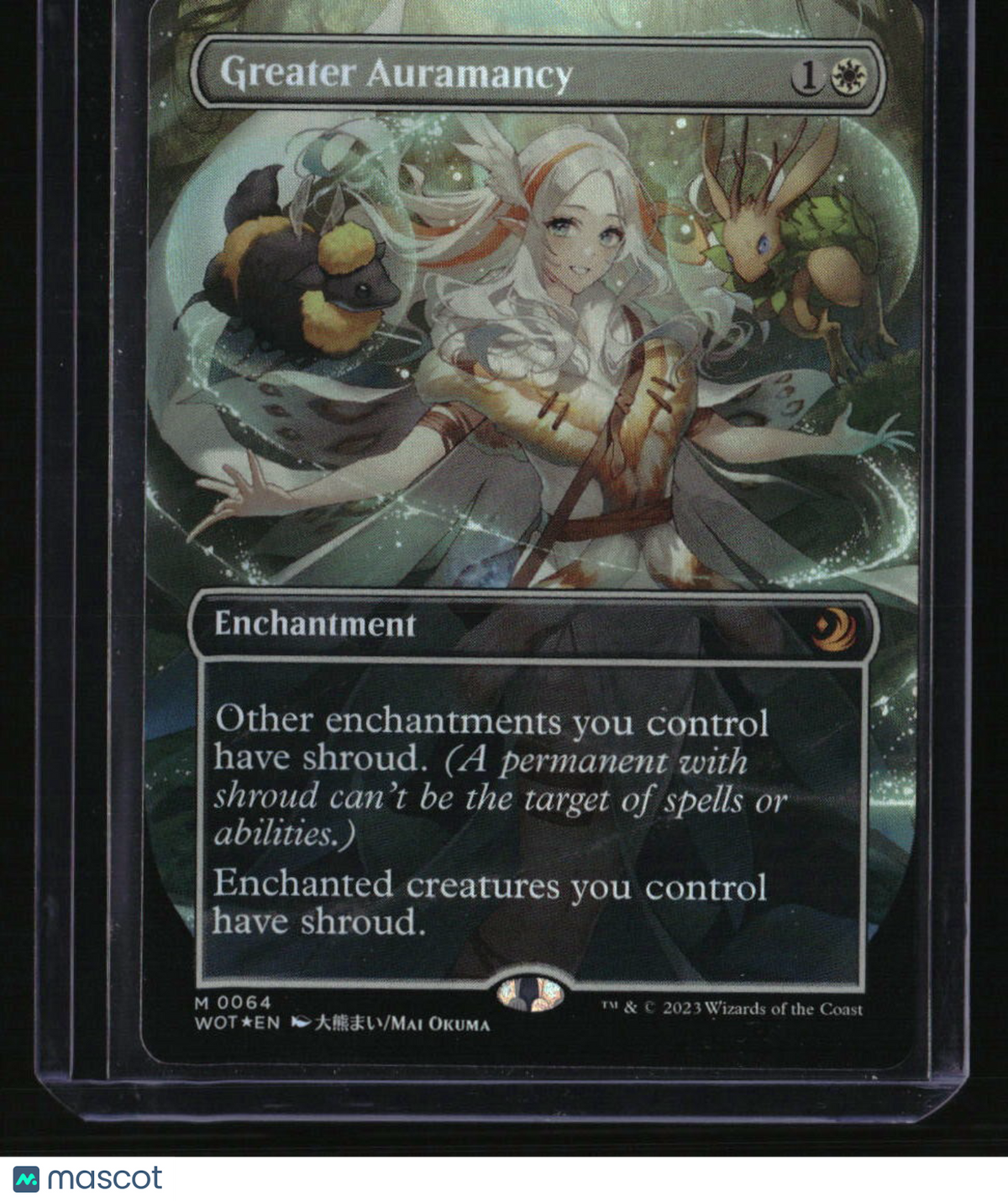 Wilds of Eldraine: Enchanting Tales Greater Auramancy (Anime Borderless) Foil