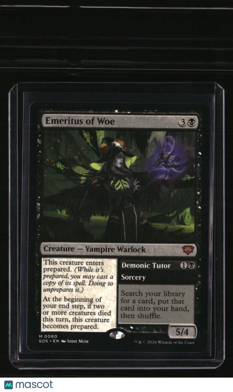 Secrets of Strixhaven Emeritus of Woe