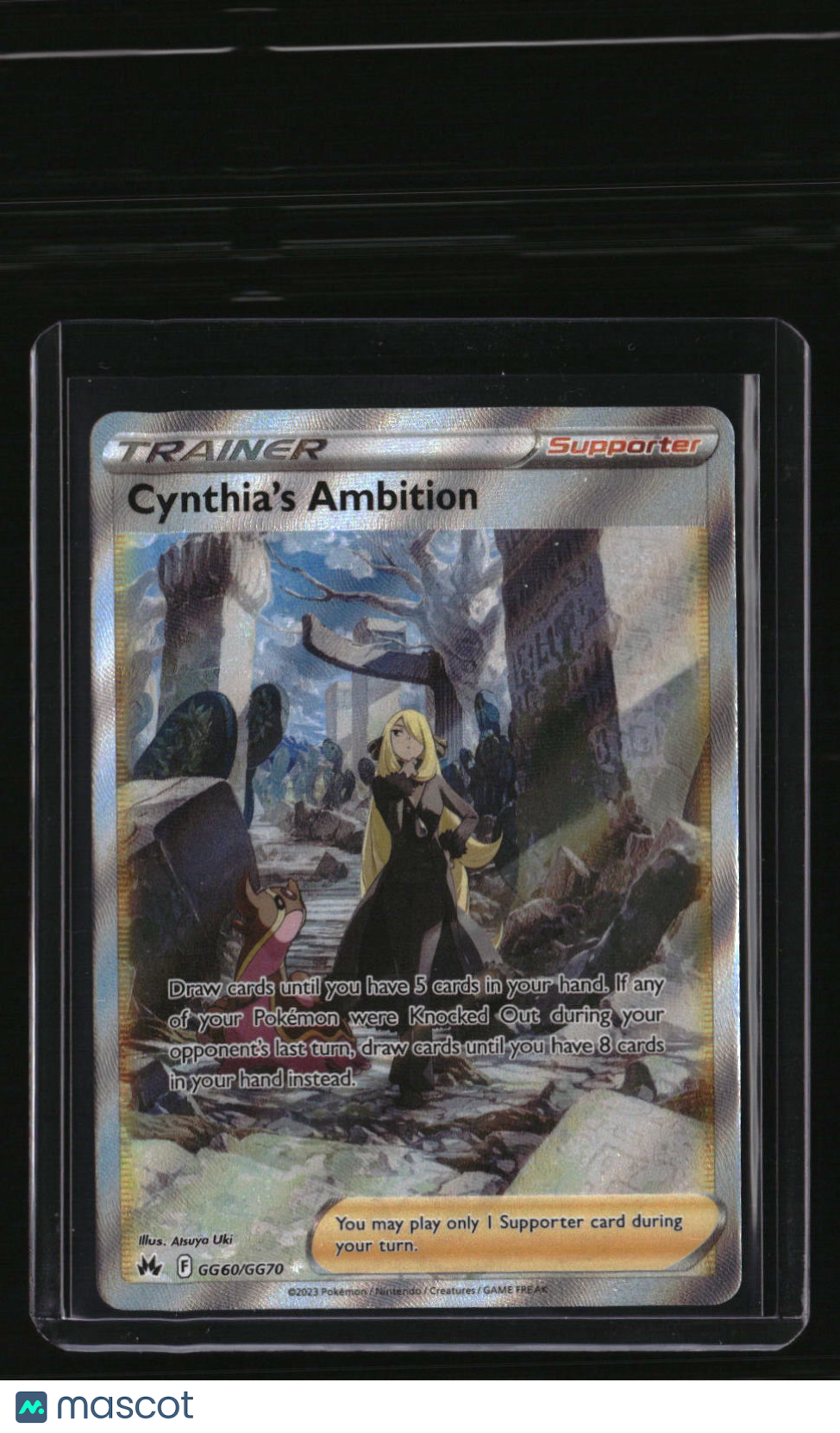 SWSH: Crown Zenith: Galarian Gallery Cynthia's Ambition
