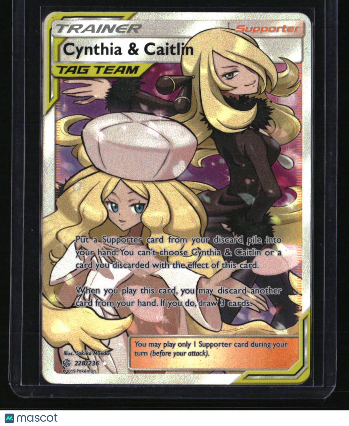 SM - Cosmic Eclipse Cynthia &amp; Caitlin (Full Art)