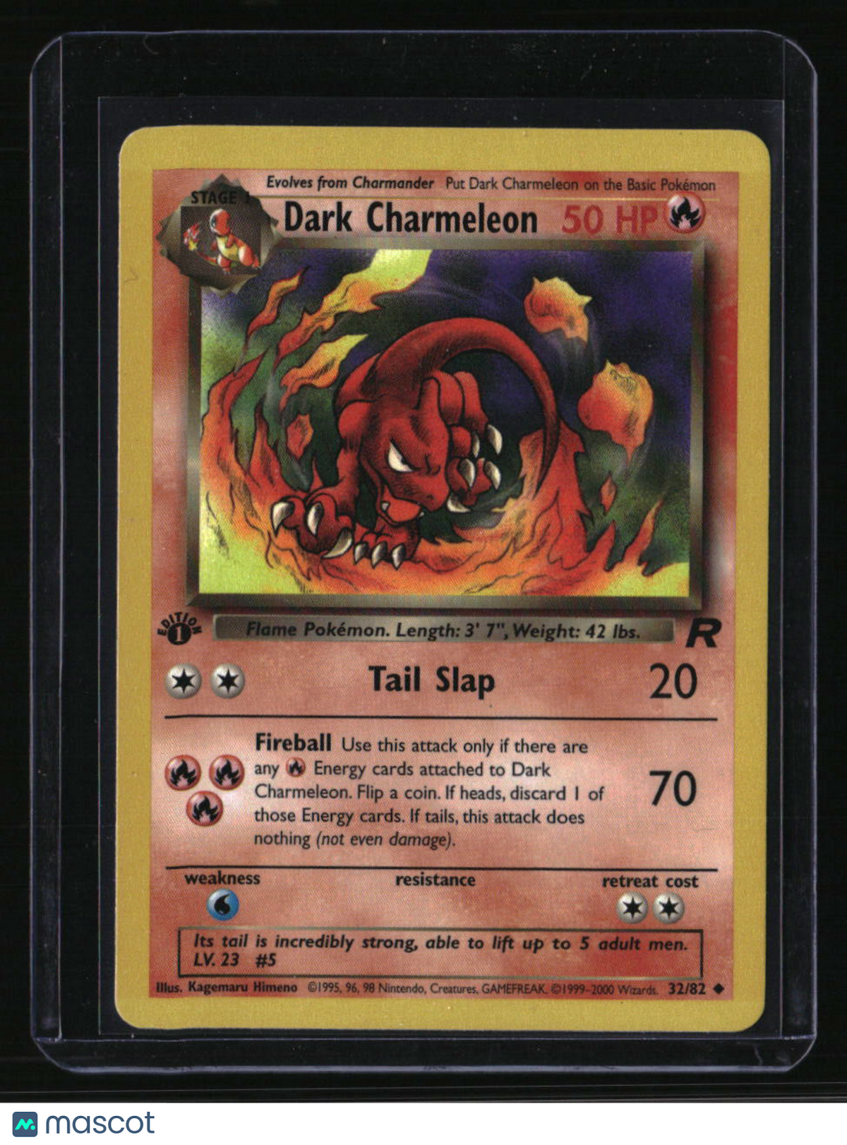 1st Edition Team Rocket Dark Charmeleon