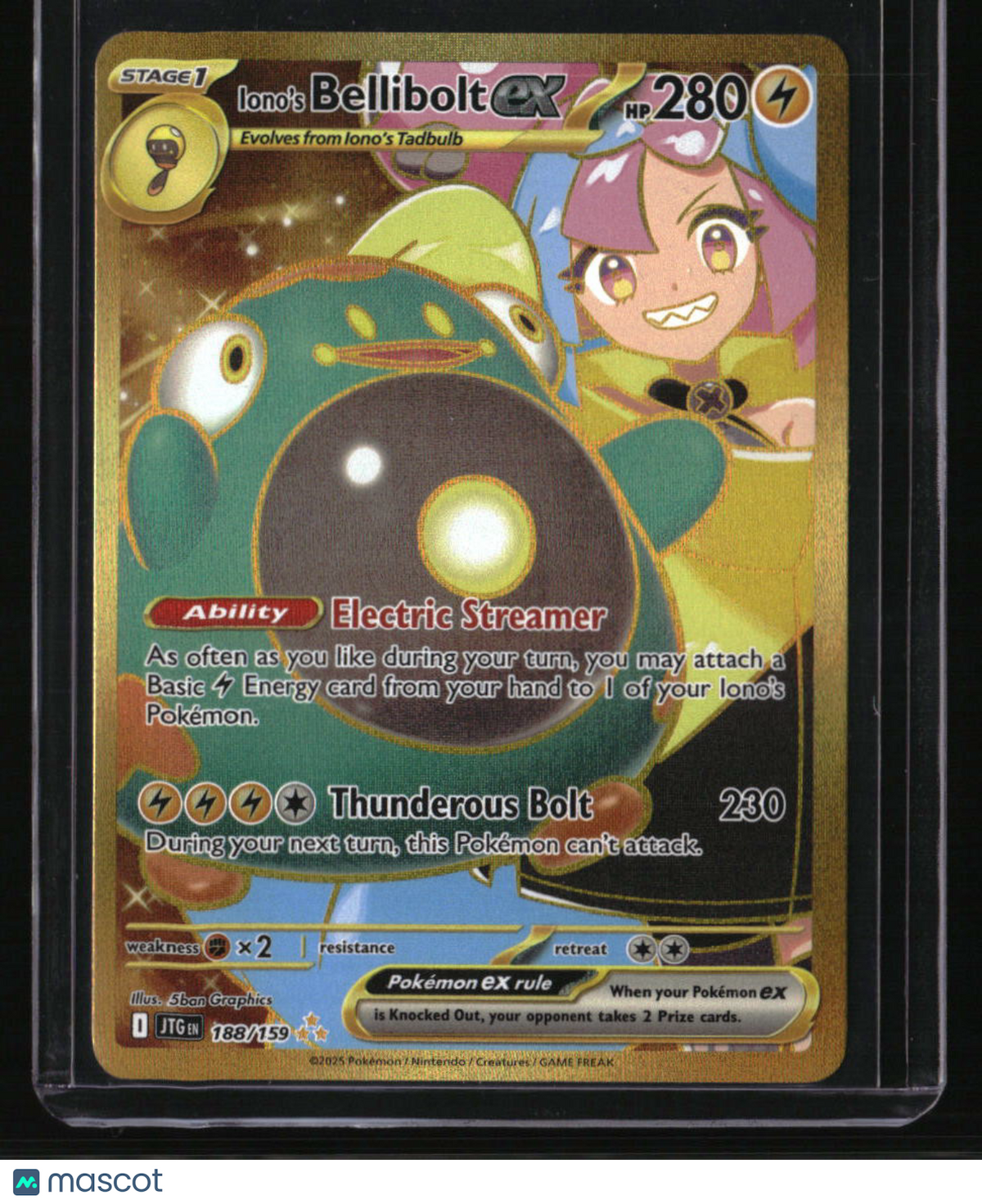 SV09: Journey Together Iono's Bellibolt ex