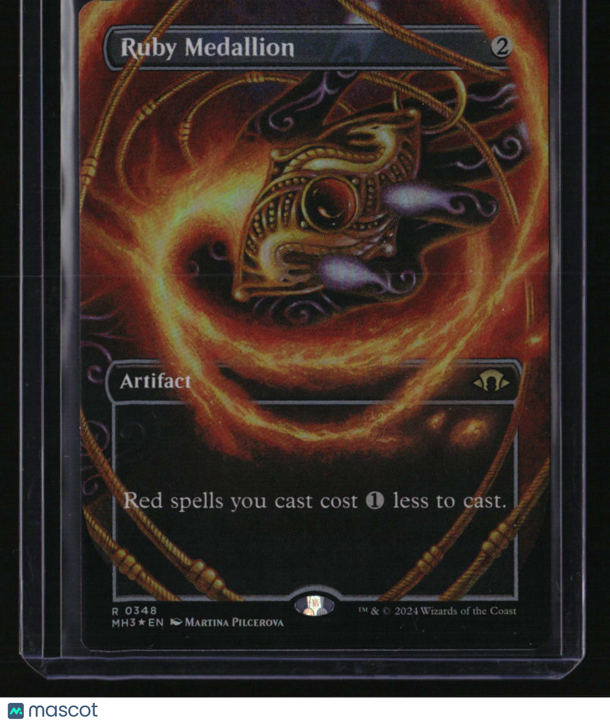 Modern Horizons 3 Ruby Medallion (Borderless) Foil