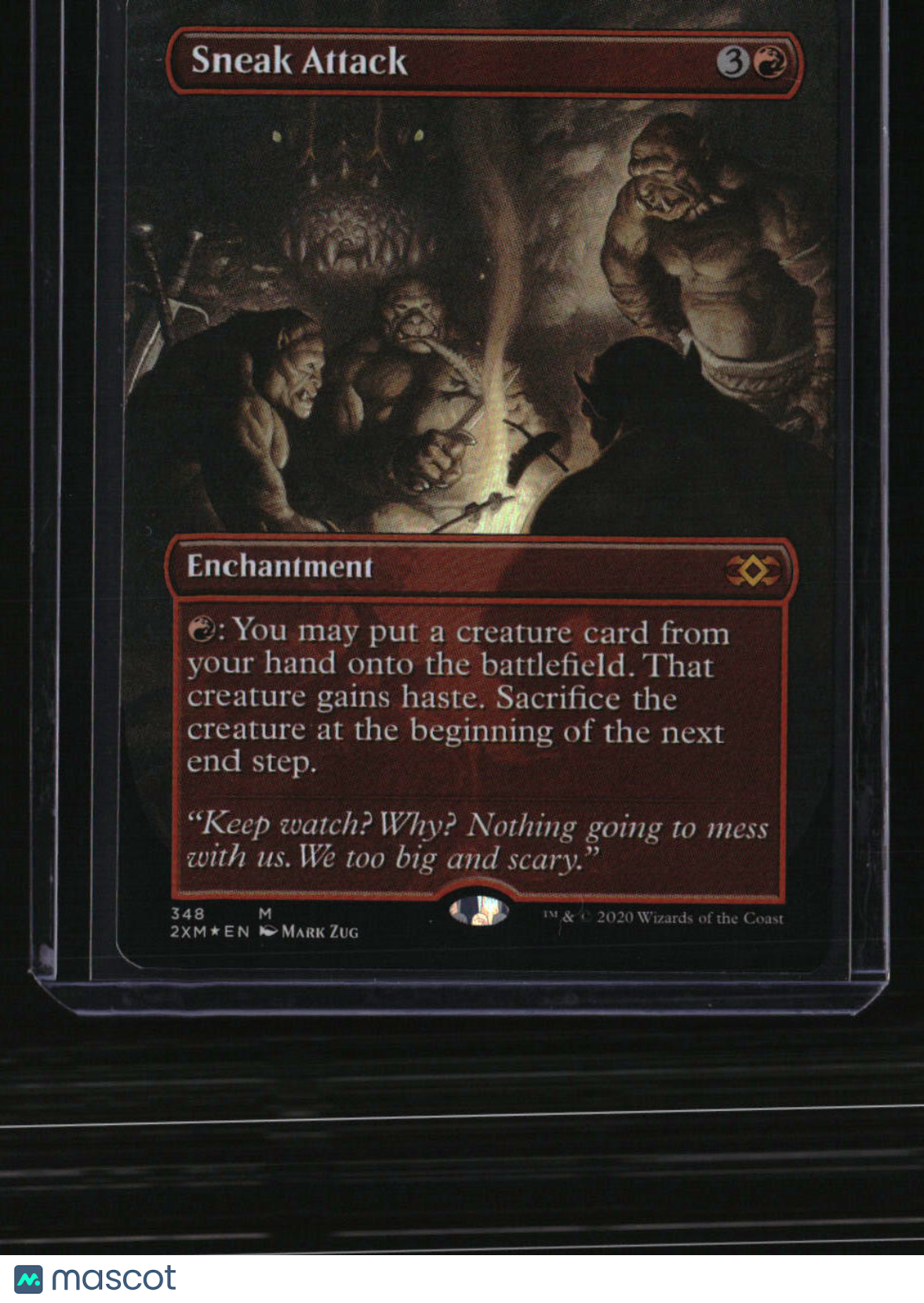 Double Masters Sneak Attack (Borderless) Foil