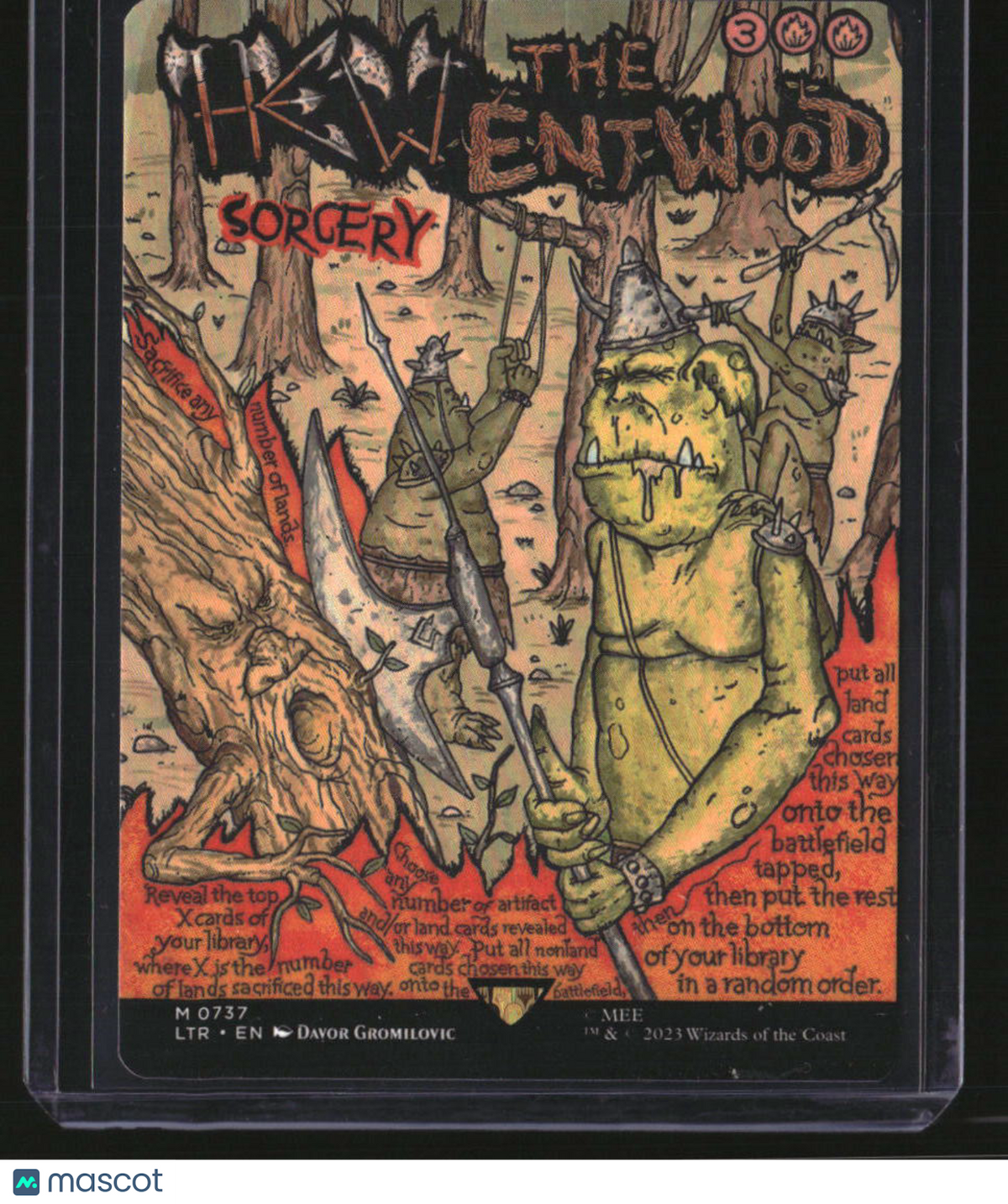 The Lord of the Rings: Tales of Middle-earth Hew the Entwood (Borderless Poster)