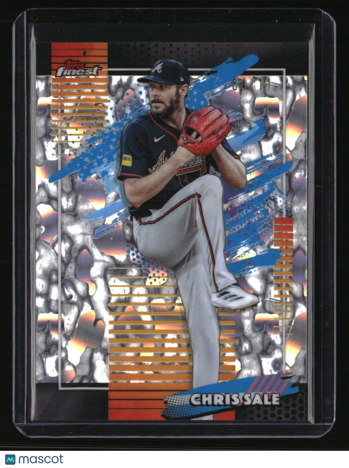 2026 Finest Chris Sale Molten Mercury Refractors #/11
