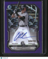 2026 Bowman Charlie Condon Chrome Prospect Autographs Purple Refractors #/250