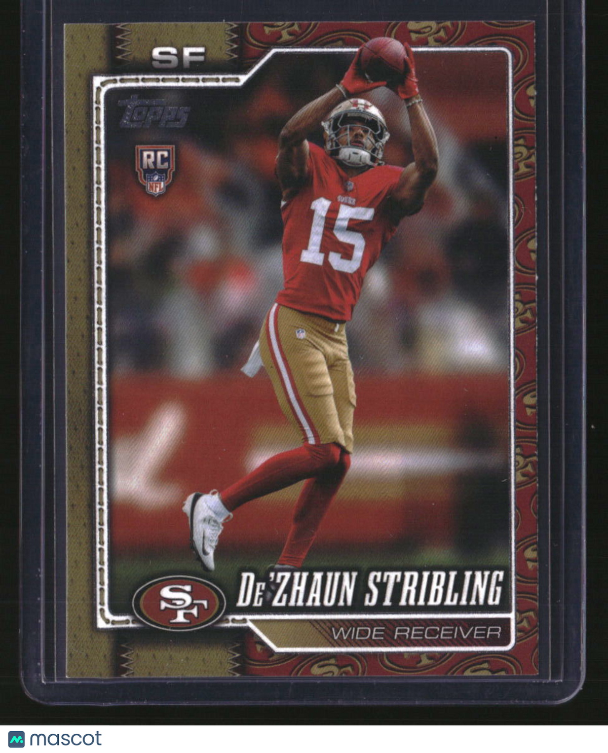 2026 Topps Flagship De'Zhaun Stribling Team Color Border Variations