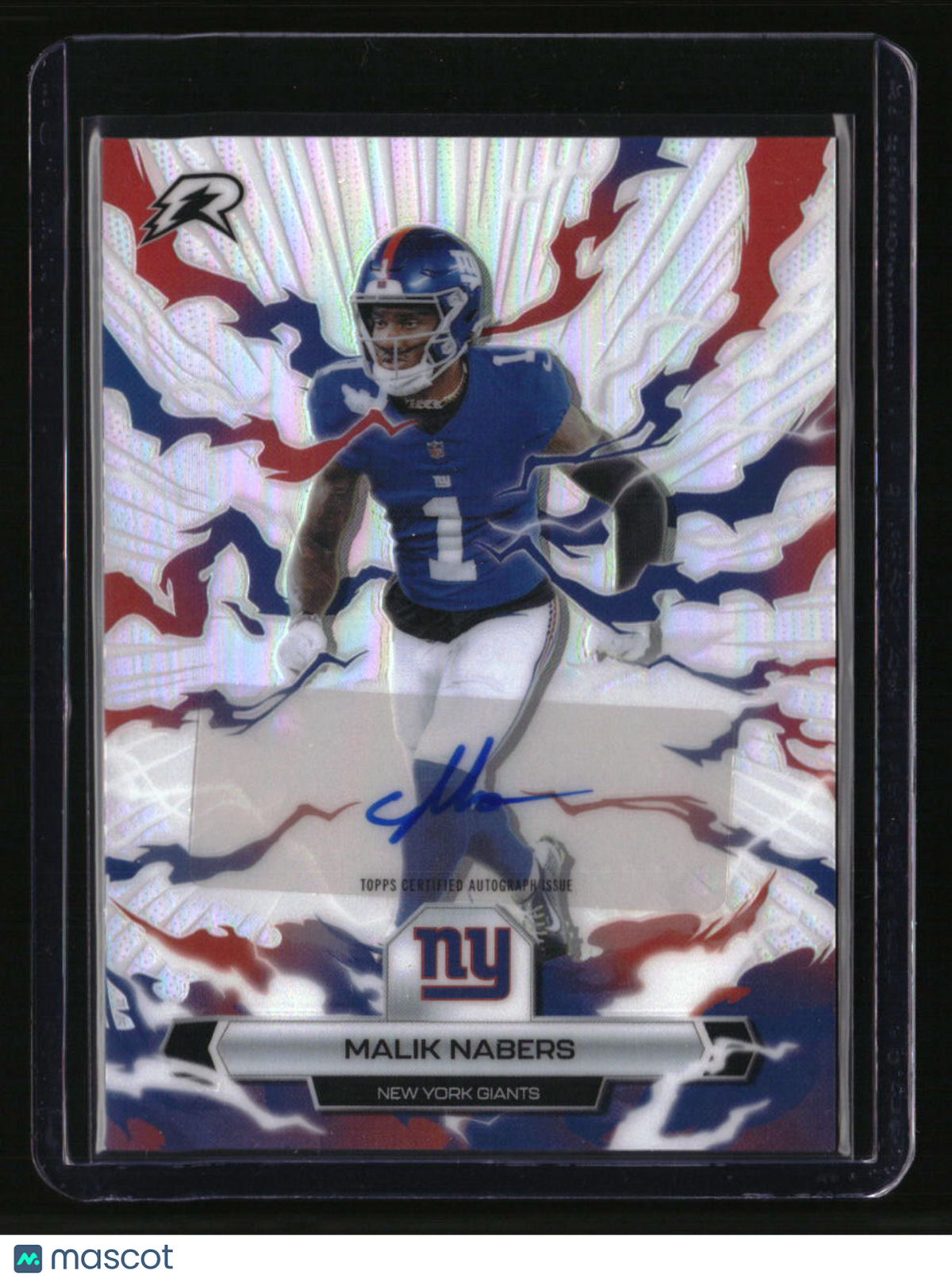 2025 Topps Resurgence Malik Nabers Signatures