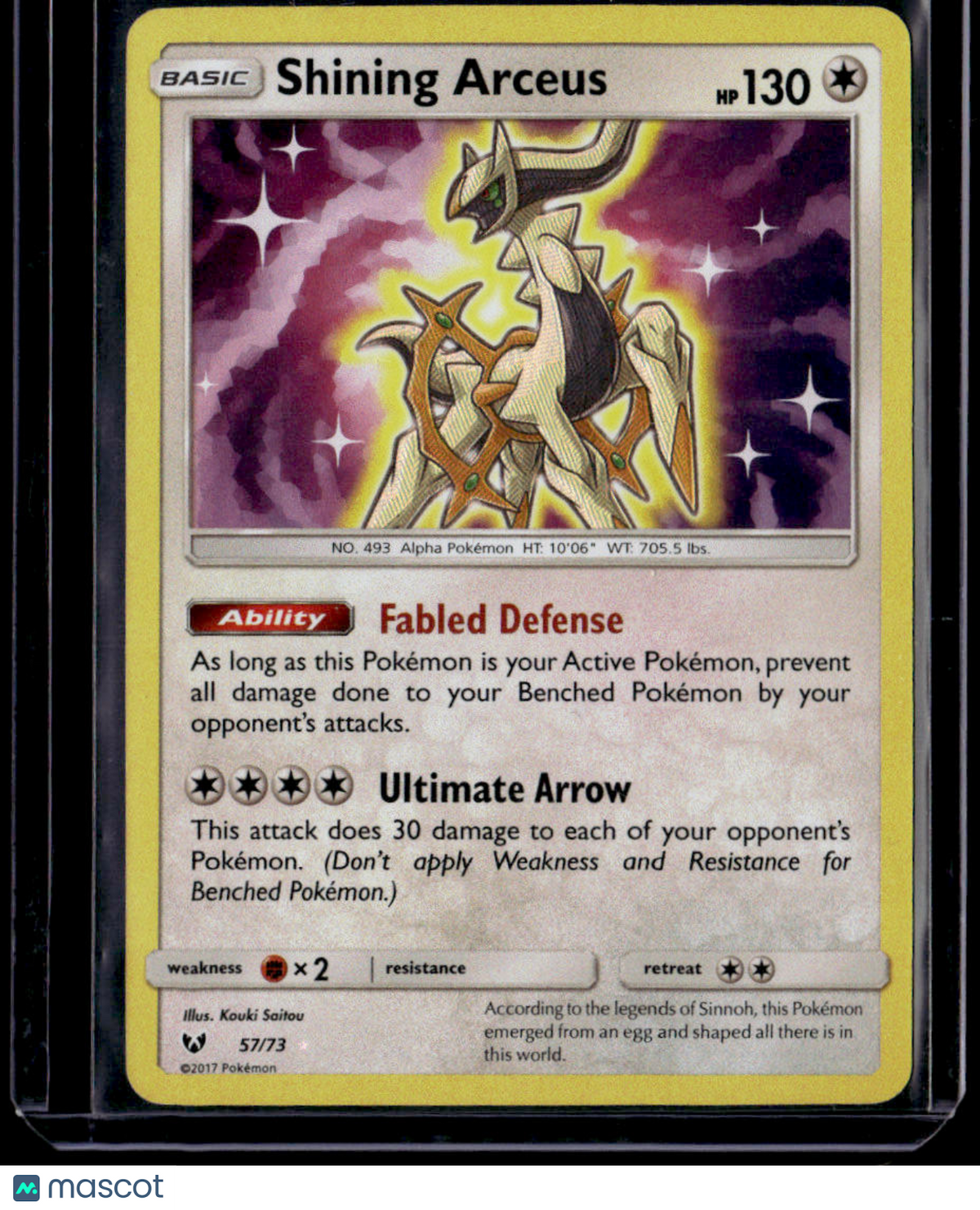 Shining Legends Shining Arceus