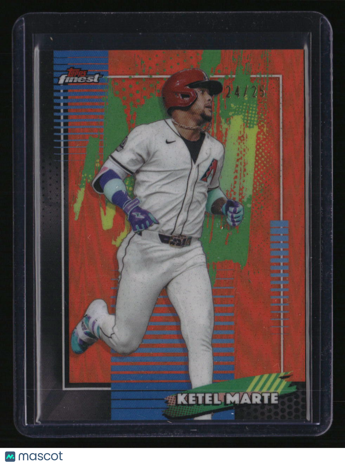 2026 Finest Ketel Marte Orange Refractors #/25