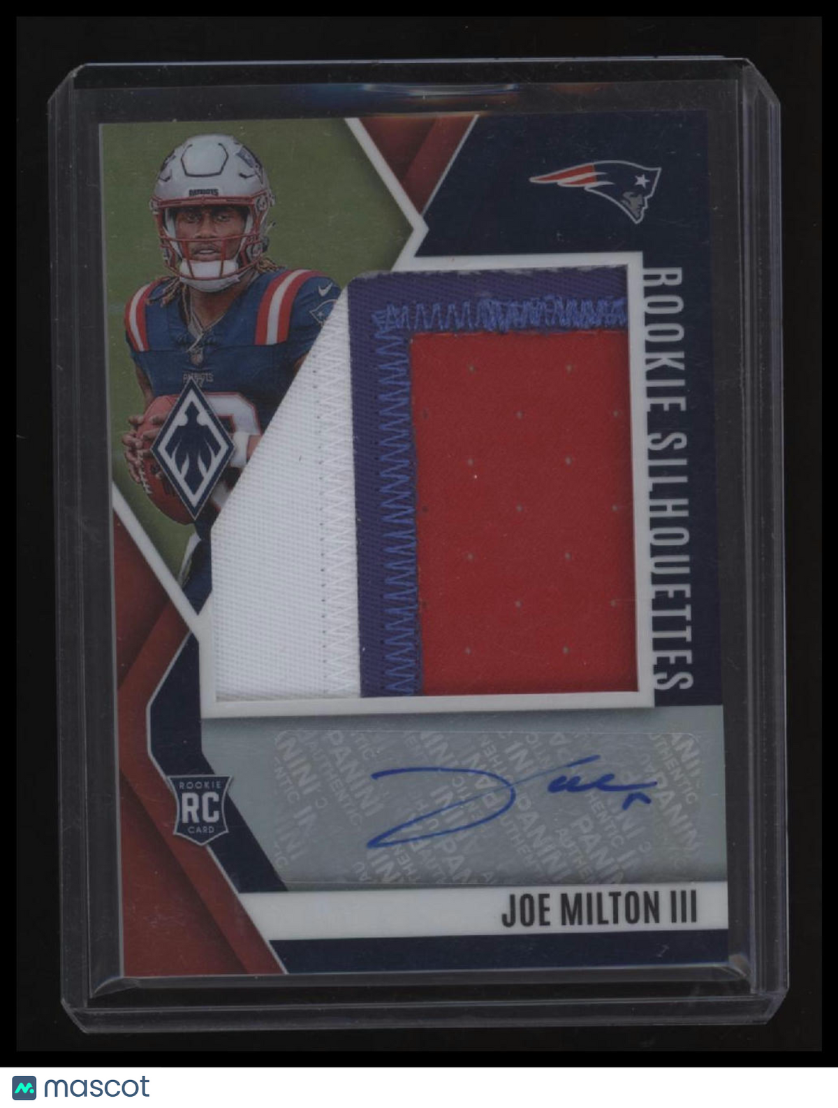 2024 Panini Phoenix Joe Milton III Rookie Silhouettes #/99